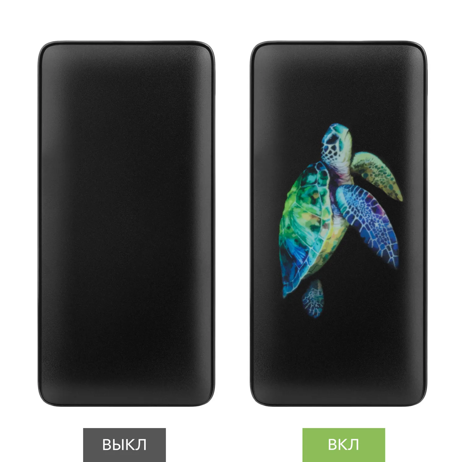 Внешний аккумулятор с цветной подсветкой Анкор Макс Плюс PD (Ancor PD Max Plus) 10000 mAh, черный фото 7