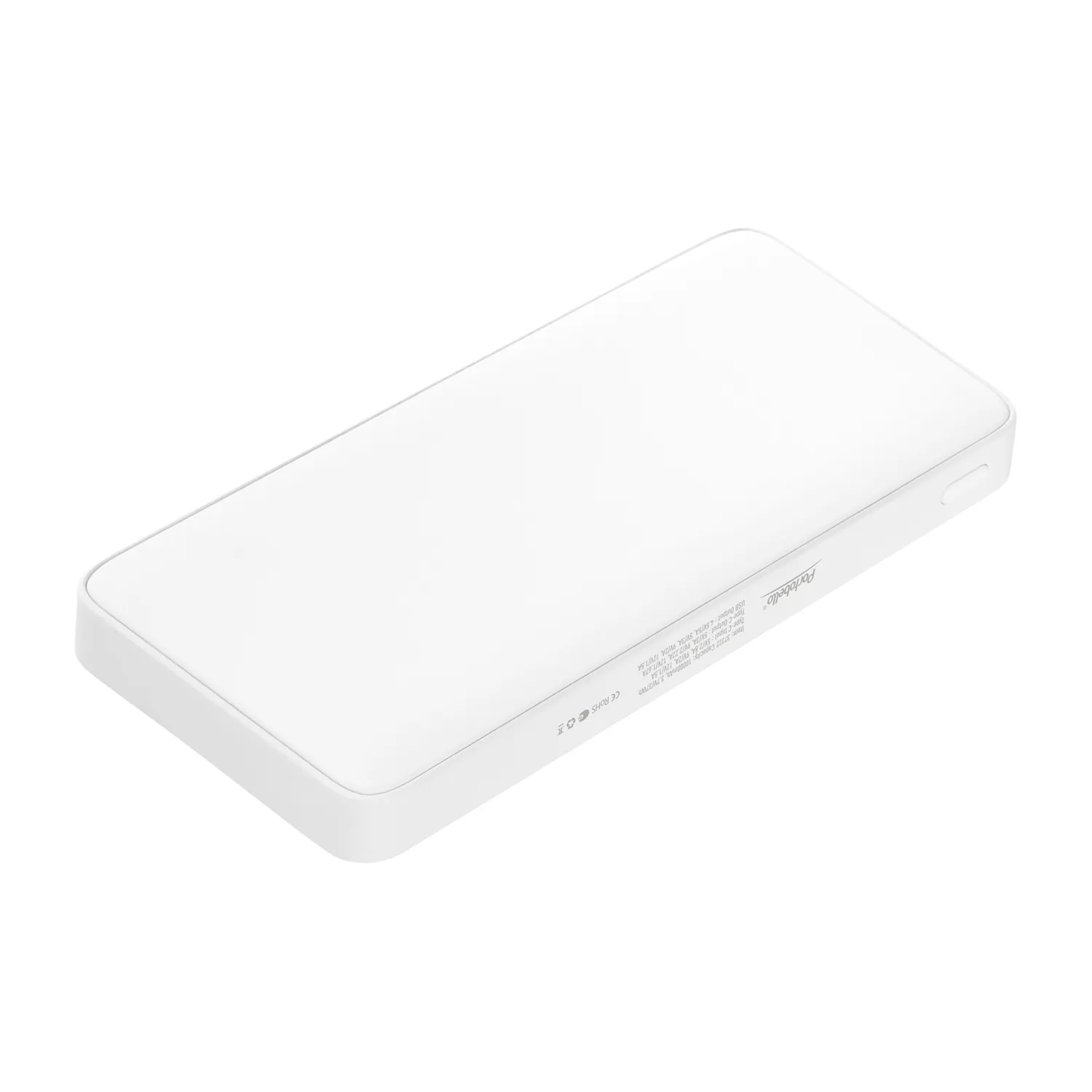 Внешний аккумулятор с подсветкой Анкор Плюс PD (Ancor PD Plus) 10000 mAh, белый фото 2