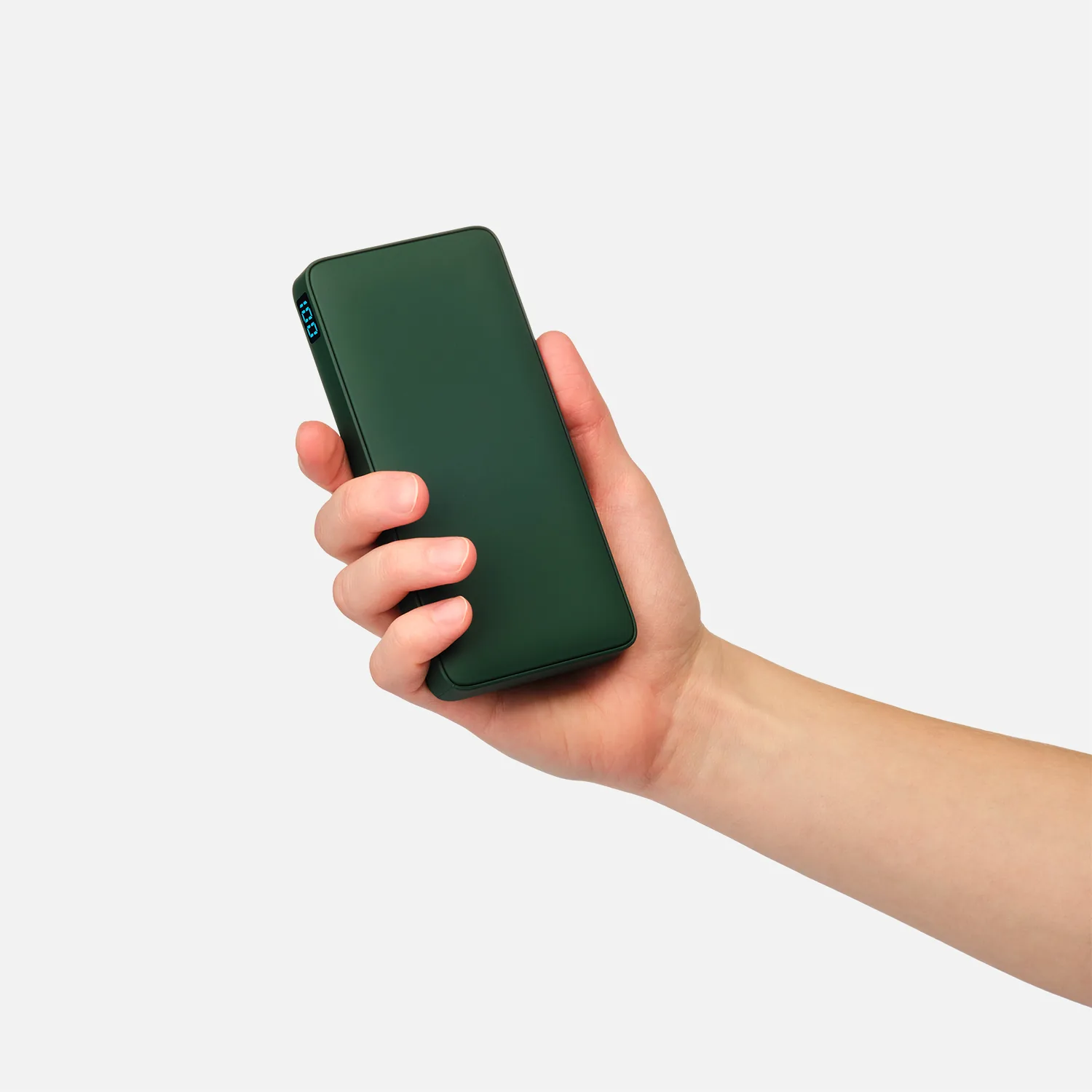 Внешний аккумулятор с подсветкой Анкор Плюс PD (Ancor PD Plus) 10000 mAh, зеленый фото 7
