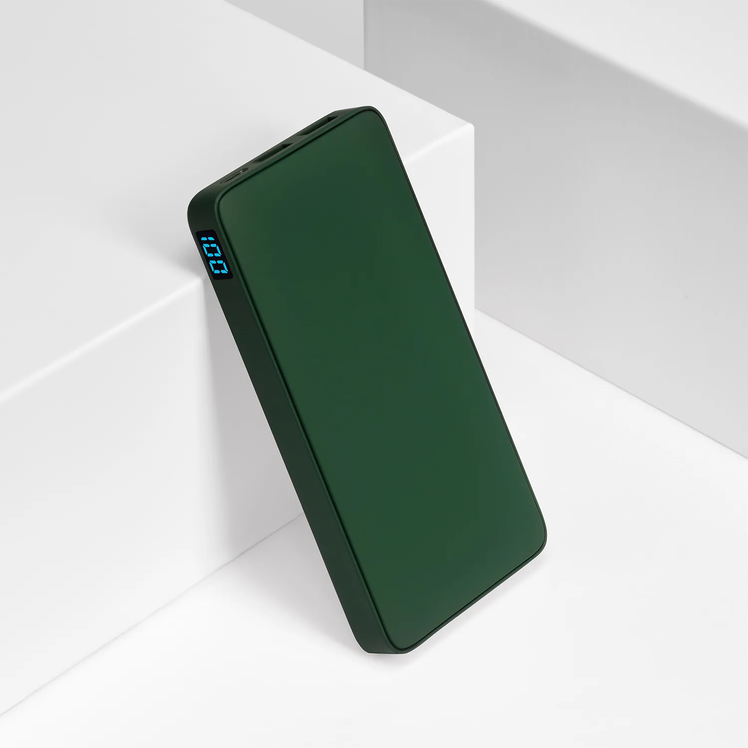 Внешний аккумулятор с подсветкой Анкор Плюс PD (Ancor PD Plus) 10000 mAh, зеленый фото 8