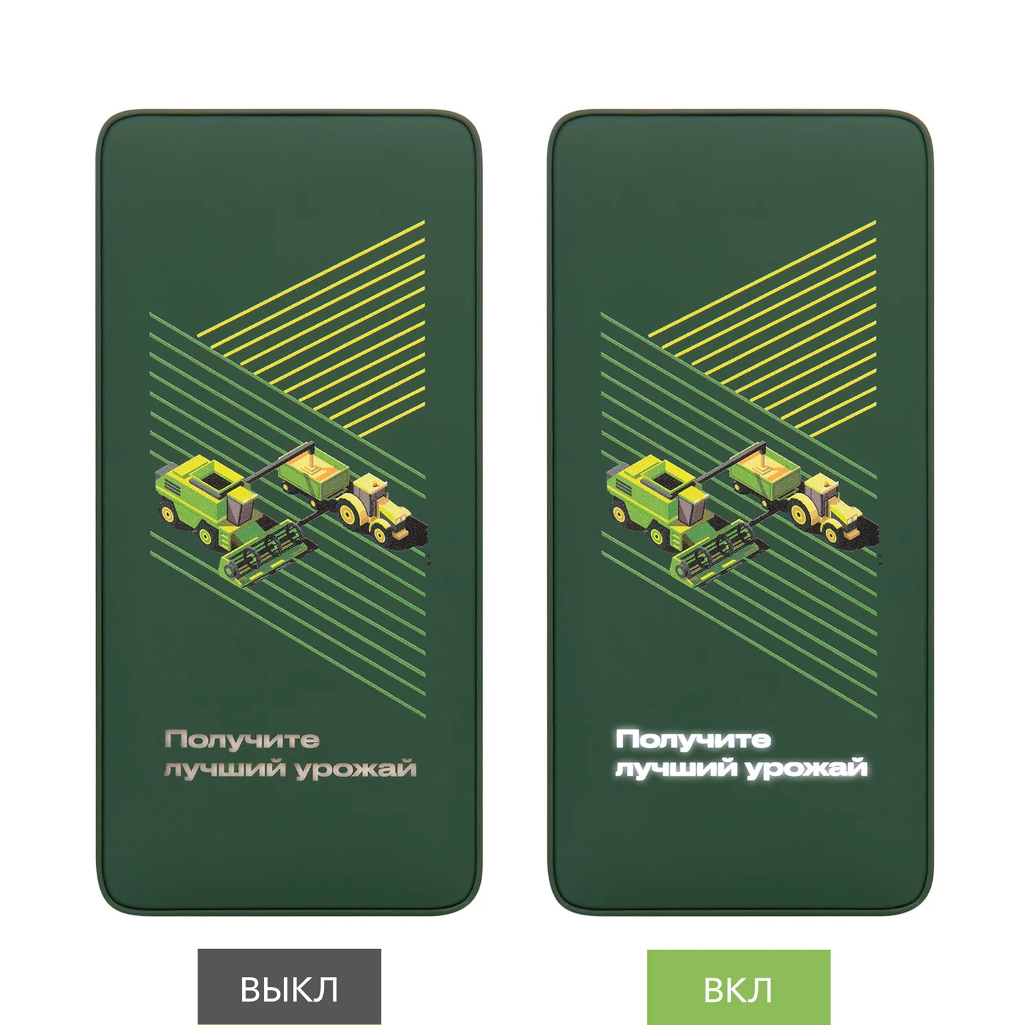 Внешний аккумулятор с подсветкой Анкор Плюс PD (Ancor PD Plus) 10000 mAh, зеленый фото 10