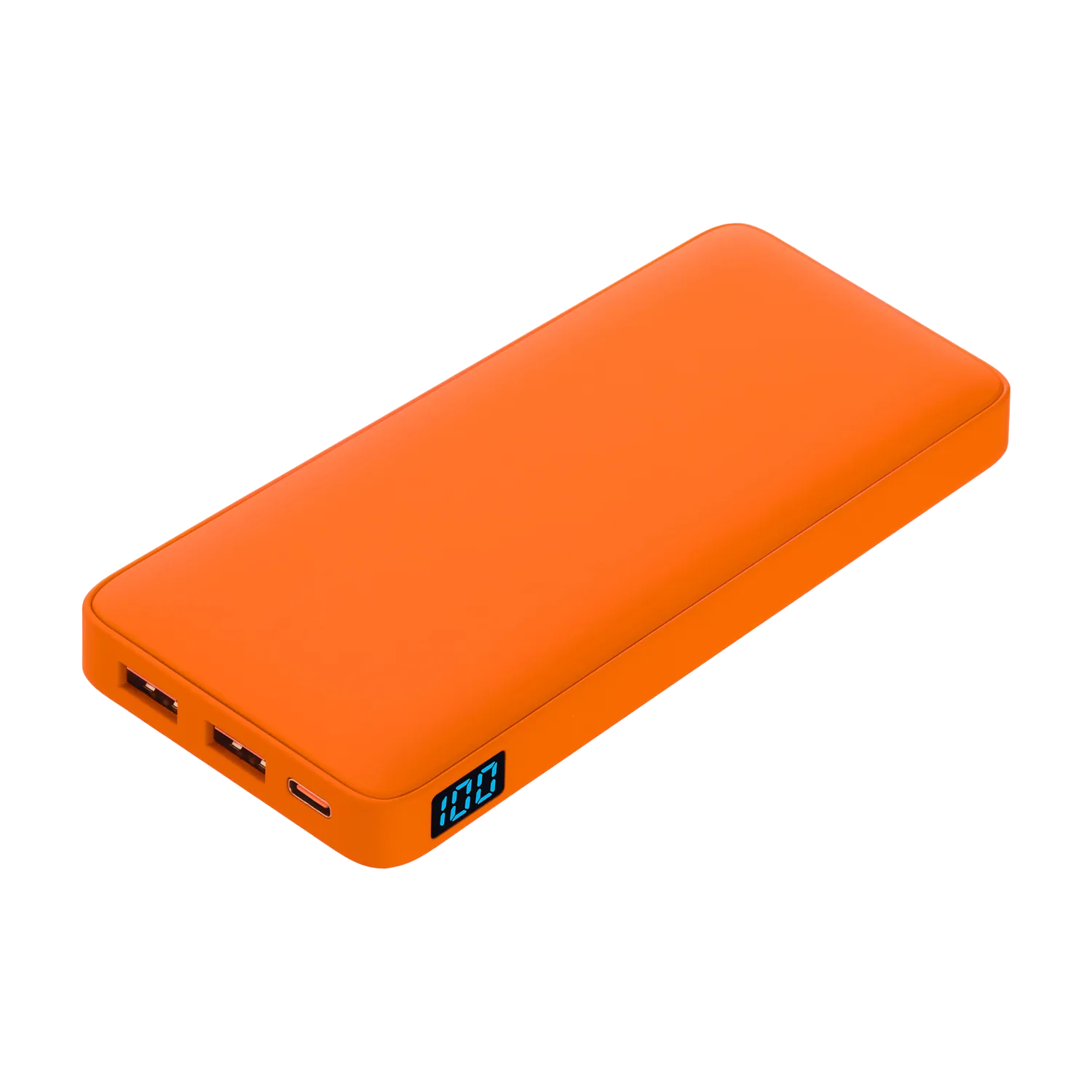 Внешний аккумулятор с подсветкой Анкор Плюс PD (Ancor PD Plus) 10000 mAh, оранжевый