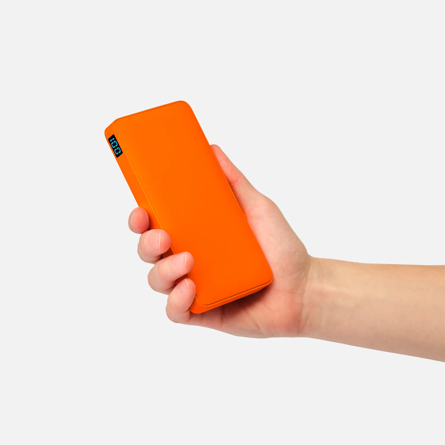 Внешний аккумулятор с подсветкой Анкор Плюс PD (Ancor PD Plus) 10000 mAh, оранжевый фото 7