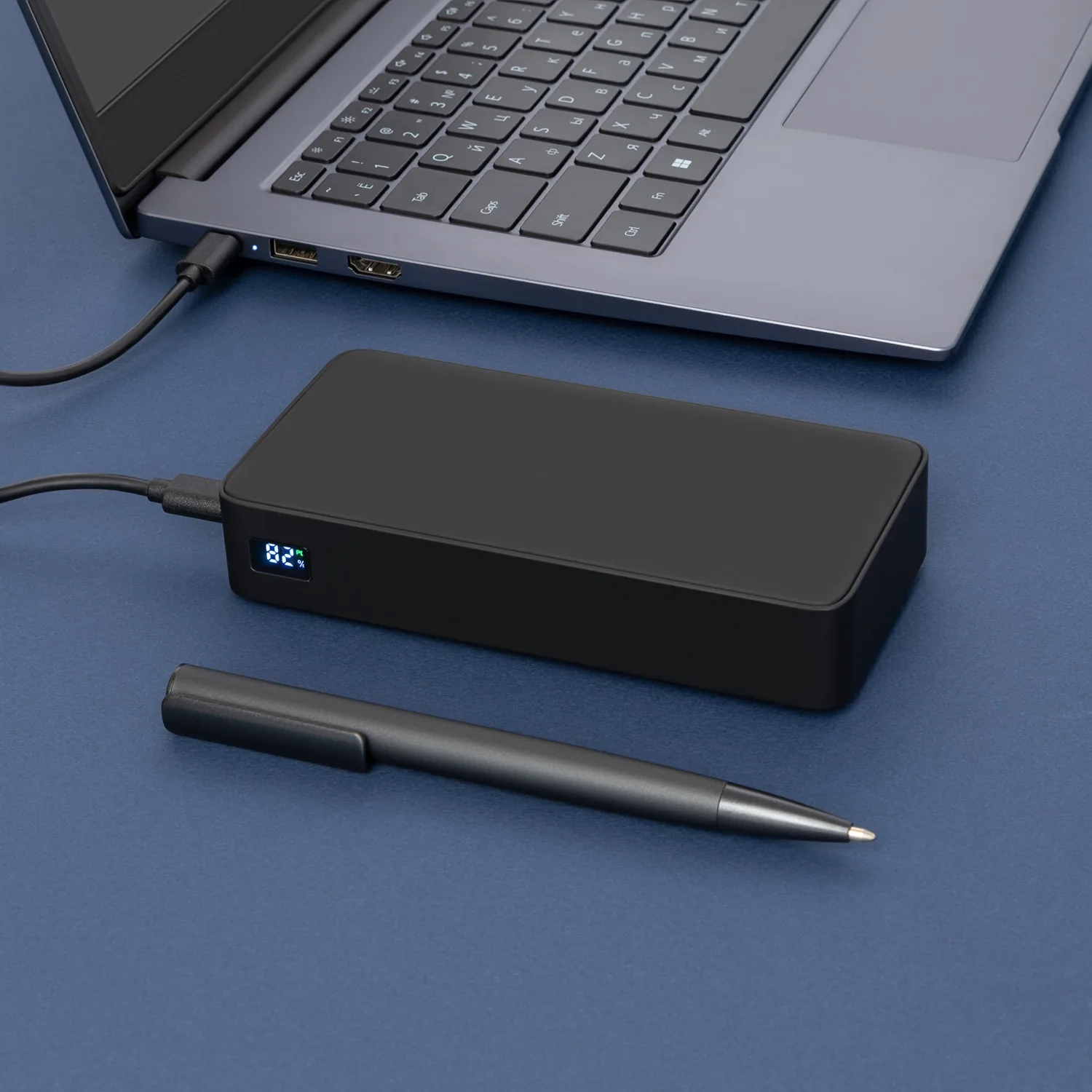 Внешний аккумулятор с подсветкой Анкор Плюс PD (Ancor PD Plus) 20000 mAh, черный фото 9