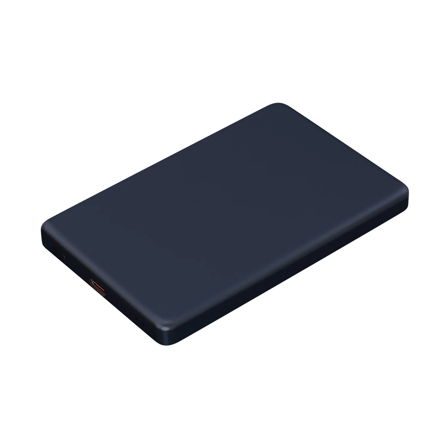 Внешний аккумулятор Атлантис (Atlantis) PD 5000mAh с функцией беспроводной зарядки 15W, синий фото 2