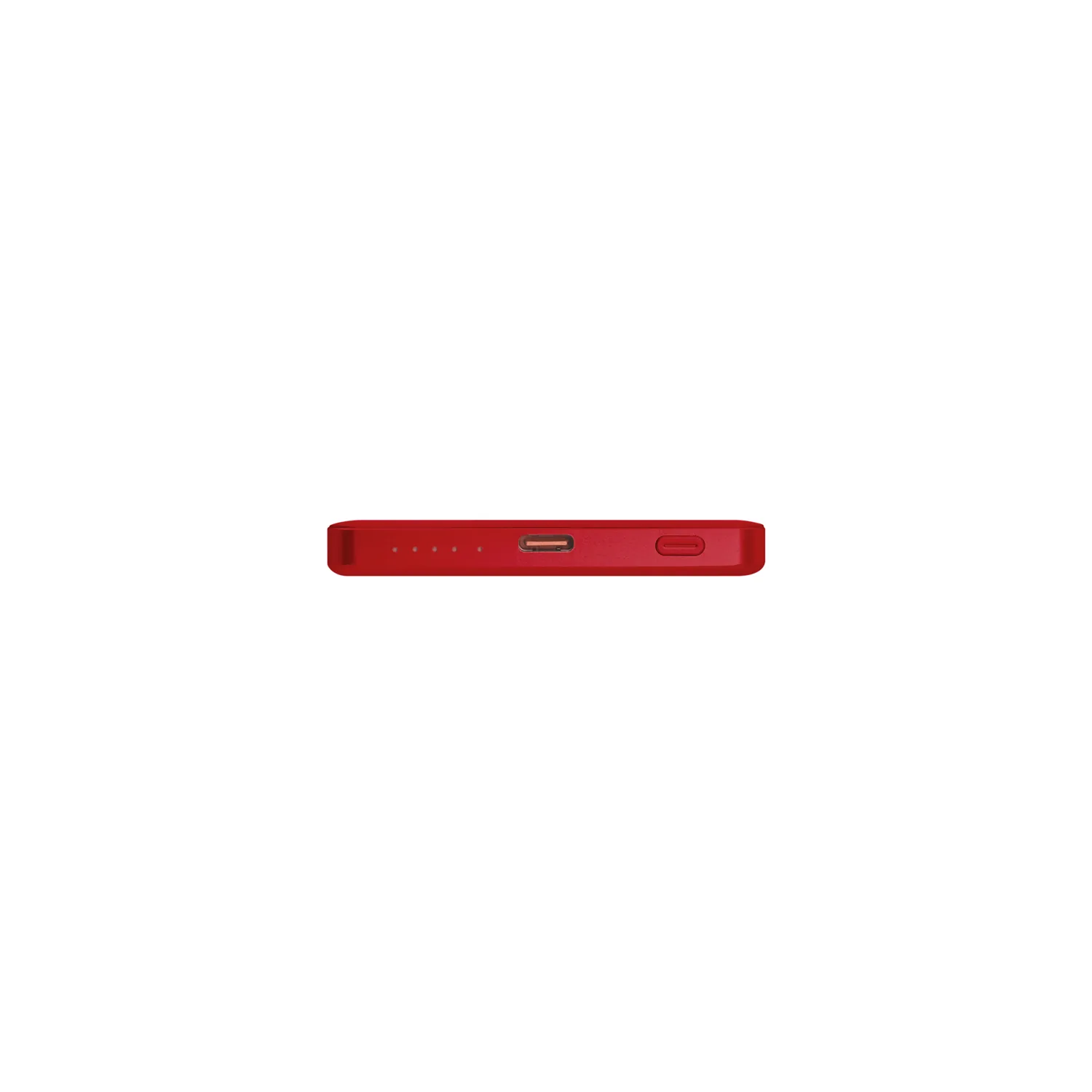 Внешний аккумулятор Атлантис (Atlantis) PD 5000mAh с функцией беспроводной зарядки 15W, красный фото 3
