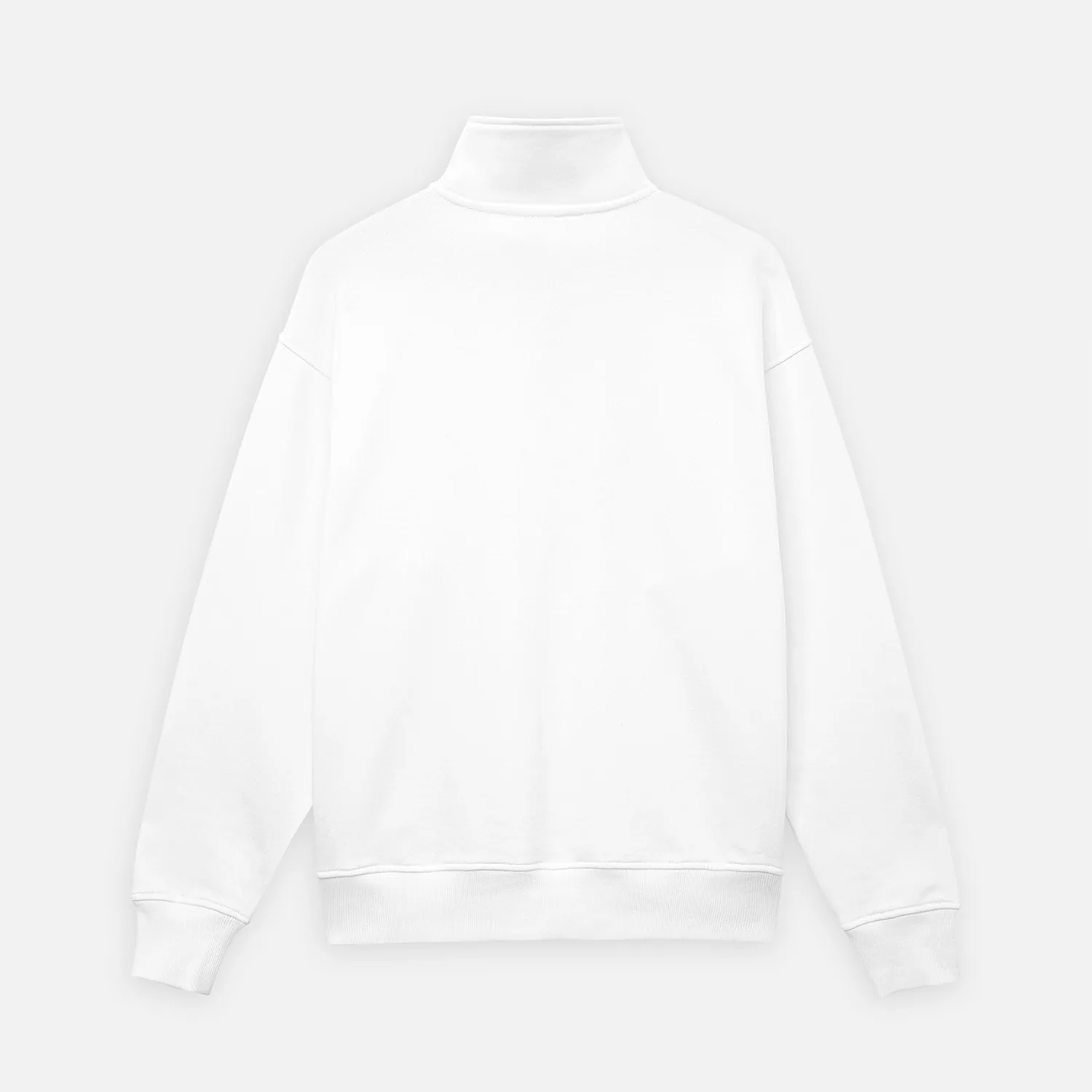 Толстовка на молнии унисекс Флоу (Flow), белая, размер 3XL/4XL фото 9