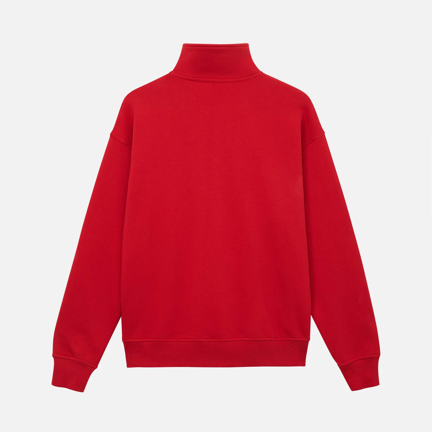 Толстовка на молнии унисекс Флоу (Flow), красная, размер 3XL/4XL фото 9