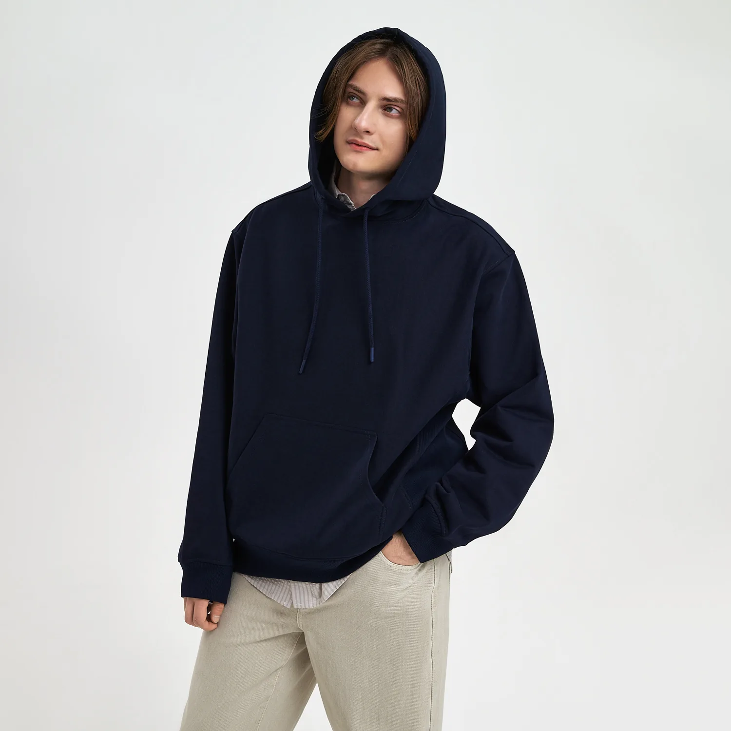 Худи релакс унисекс Адвенче (Adventure), темно-синий, размер 3XL/4XL фото 7