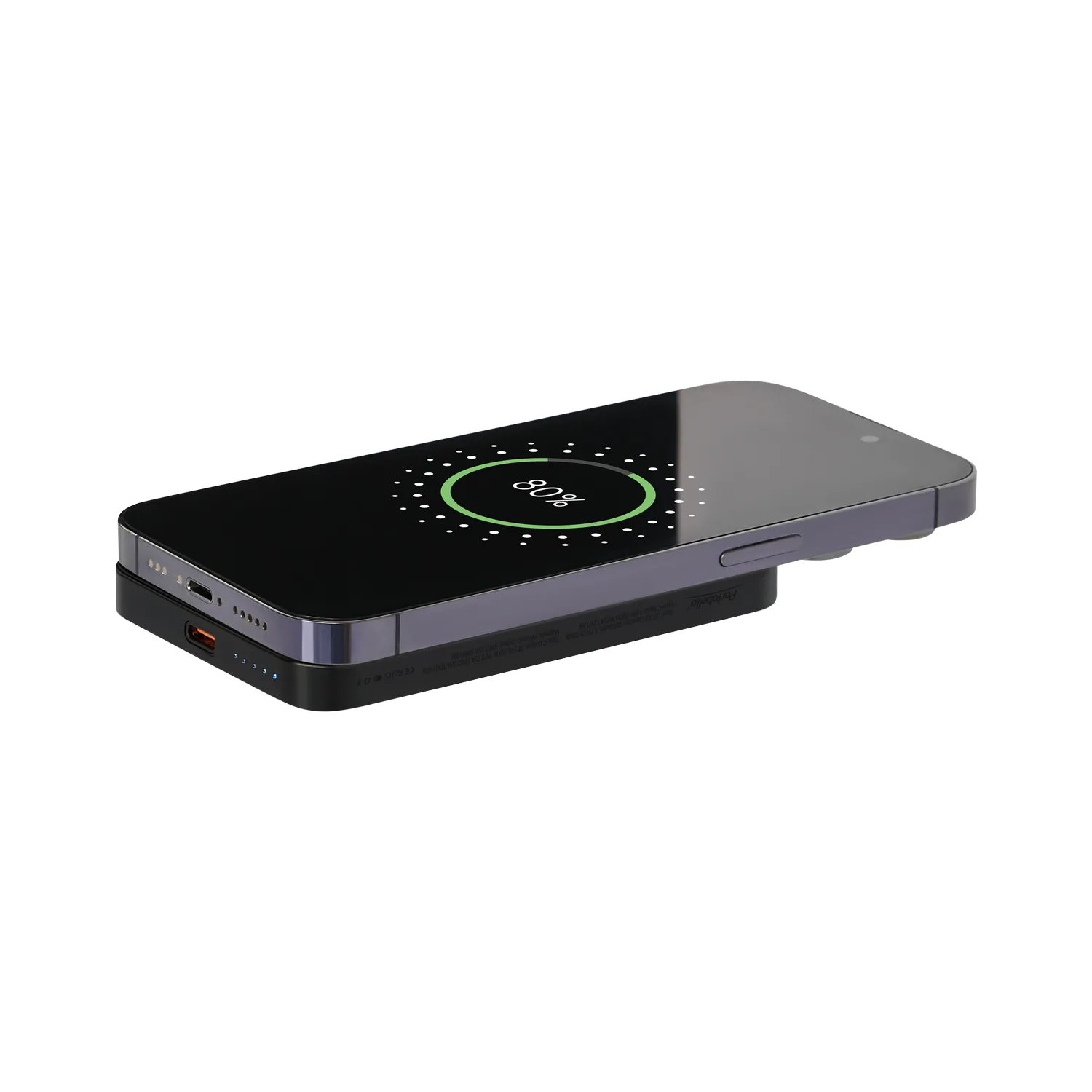 Внешний аккумулятор Артекс PD (Artex PD) 5000mAh с функцией беспроводной зарядки 15W, черный фото 8