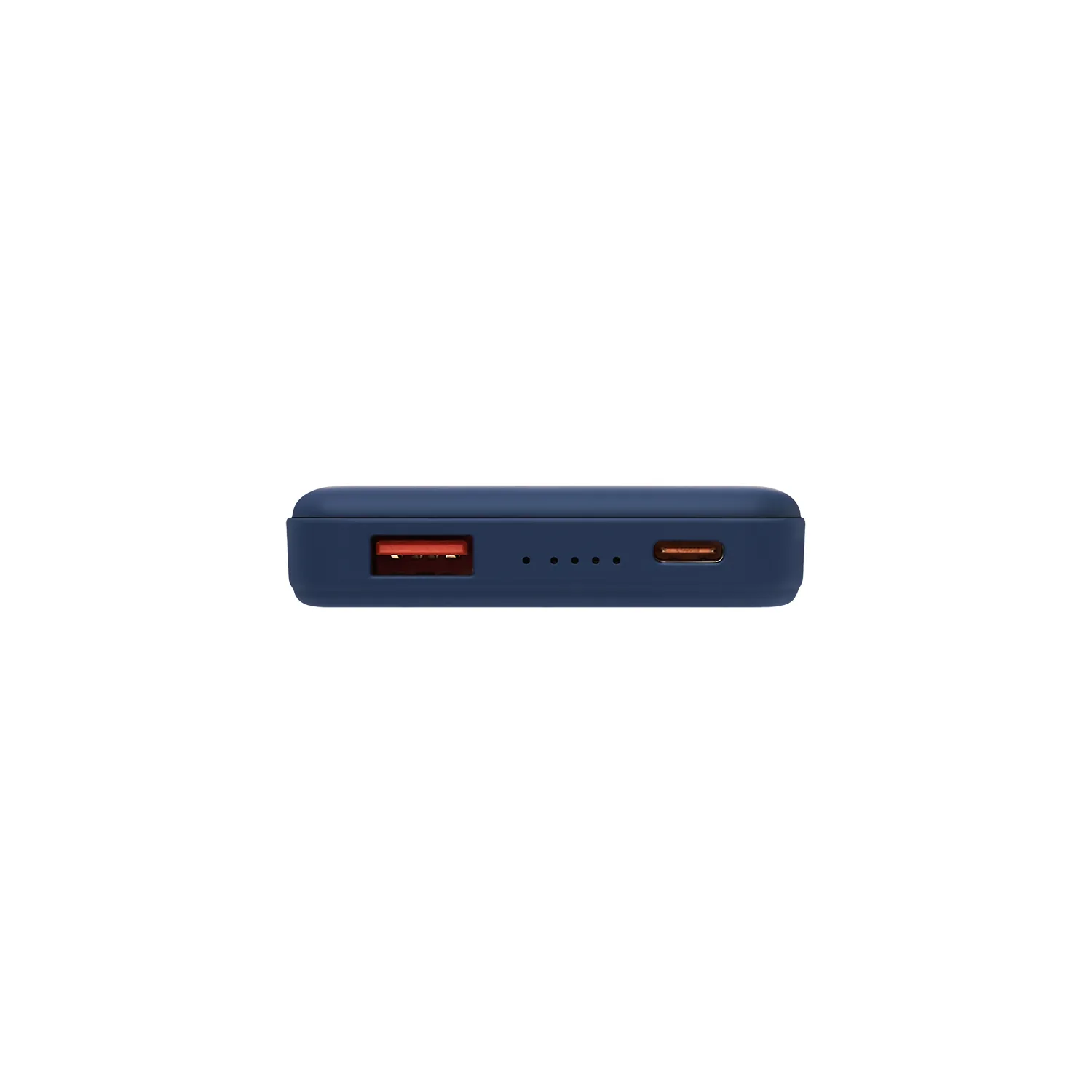 Внешний аккумулятор Ларго PD (Largo PD) 5000mAh с функцией беспроводной зарядки 15W, синий фото 7