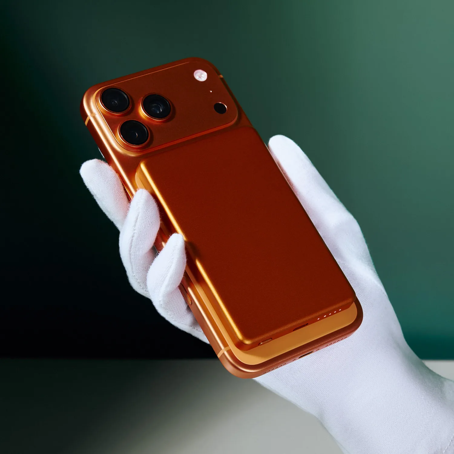 Внешний аккумулятор Атлантис (Atlantis) PD 5000mAh с функцией беспроводной зарядки 15W, оранжевый фото 12