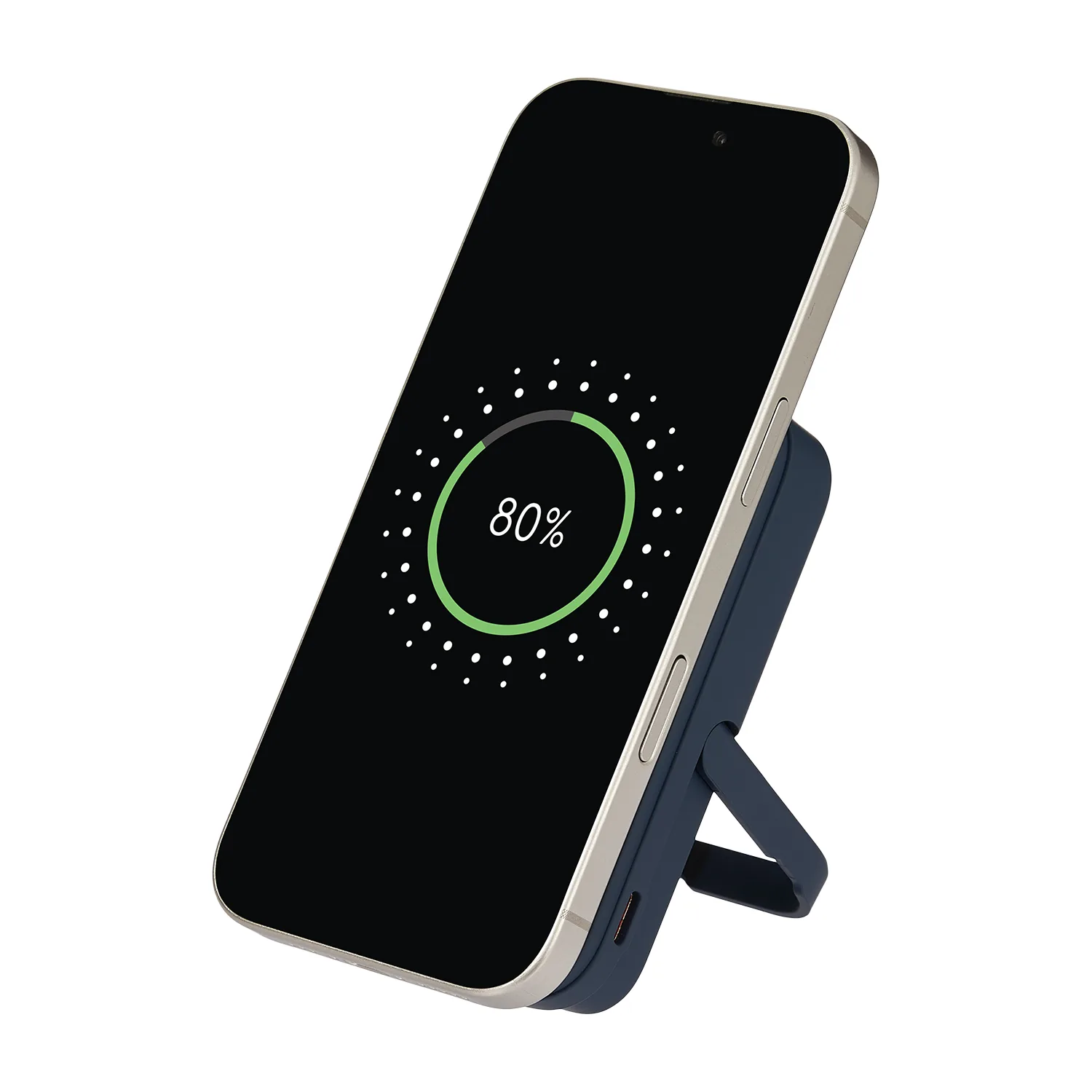 Внешний аккумулятор Юнион PD (Union PD) 10000mAh с функцией беспроводной зарядки 15W, синий фото 10