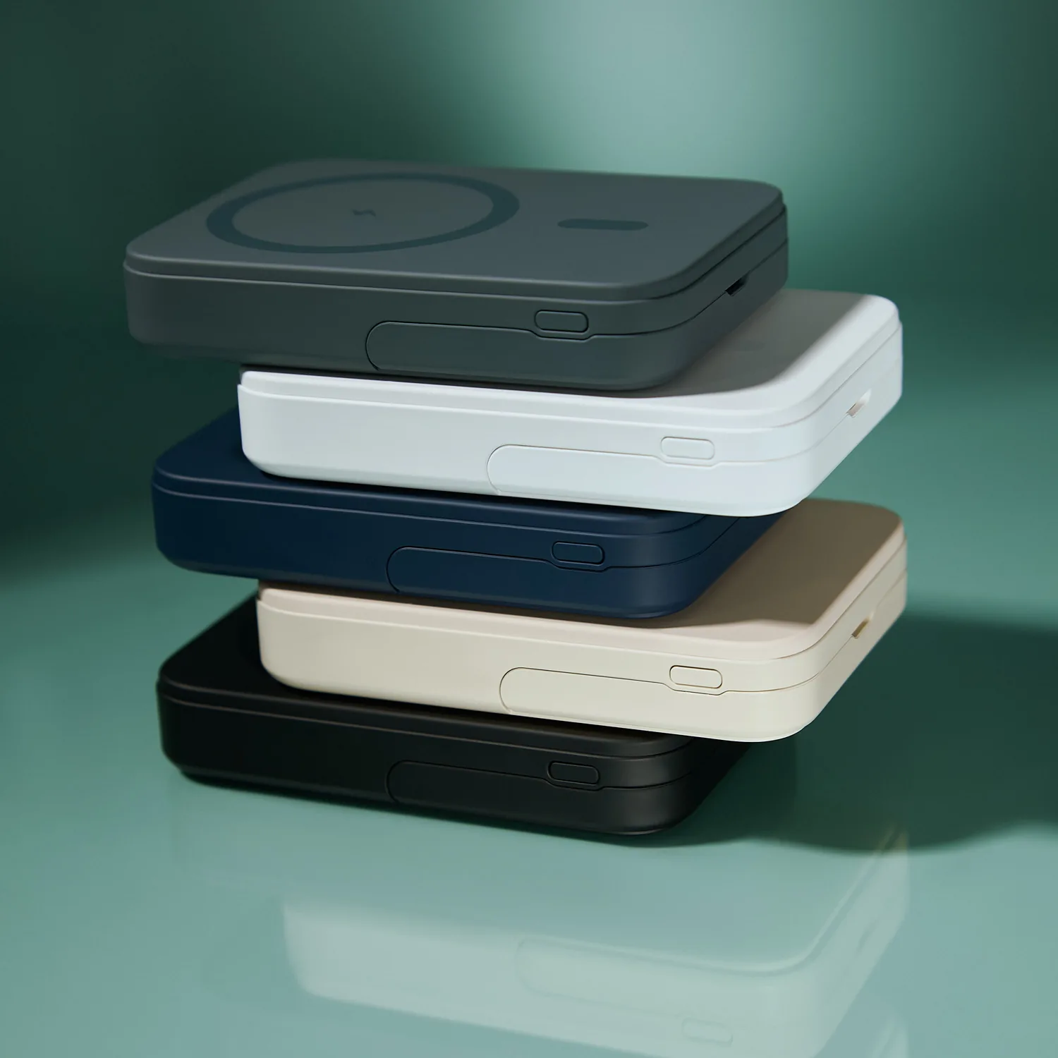Внешний аккумулятор Юнион PD (Union PD) 10000mAh с функцией беспроводной зарядки 15W, серый фото 13