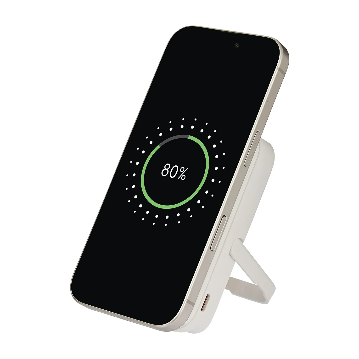 Внешний аккумулятор Юнион PD (Union PD) 10000mAh с функцией беспроводной зарядки 15W, белый фото 10