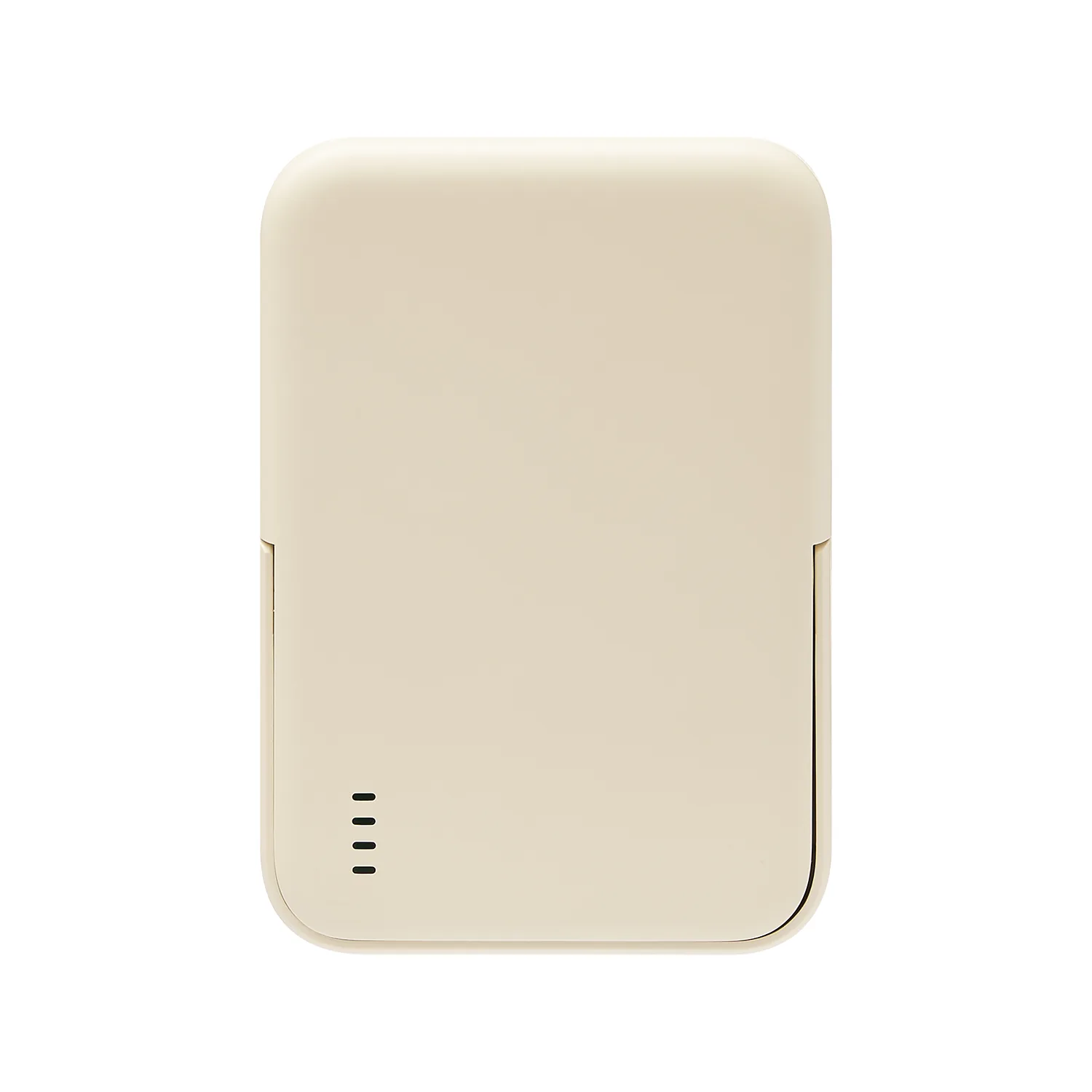 Внешний аккумулятор Юнион PD (Union PD) 10000mAh с функцией беспроводной зарядки 15W, бежевый фото 4