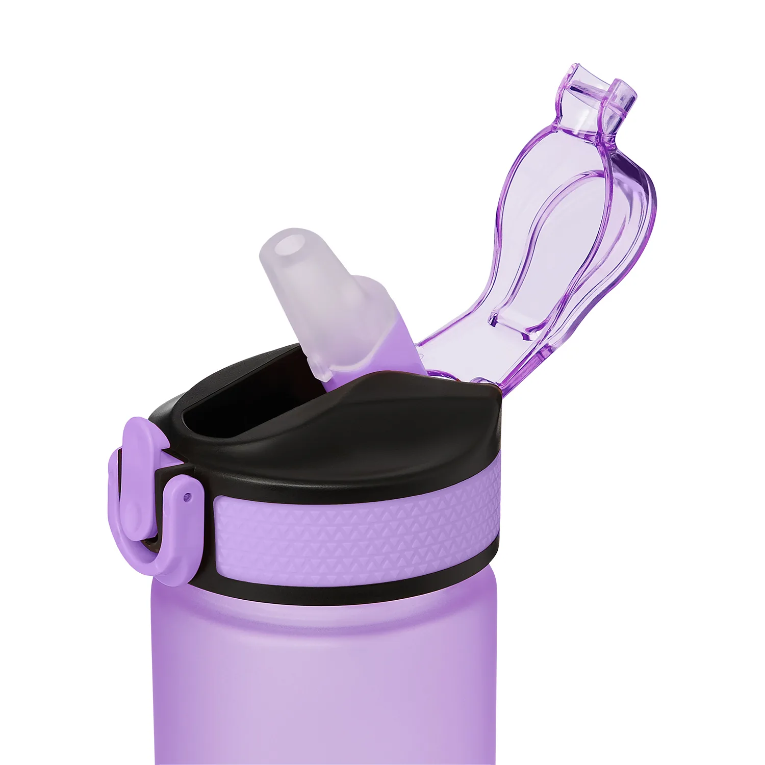 Бутылка для воды Флип мини (Flip mini), фиолетовая фото 3