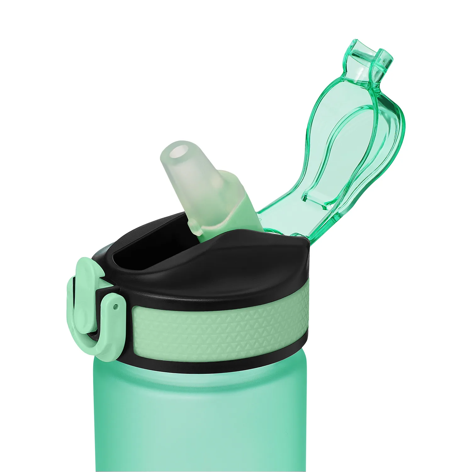 Бутылка для воды Флип мини (Flip mini), бирюзовая фото 3