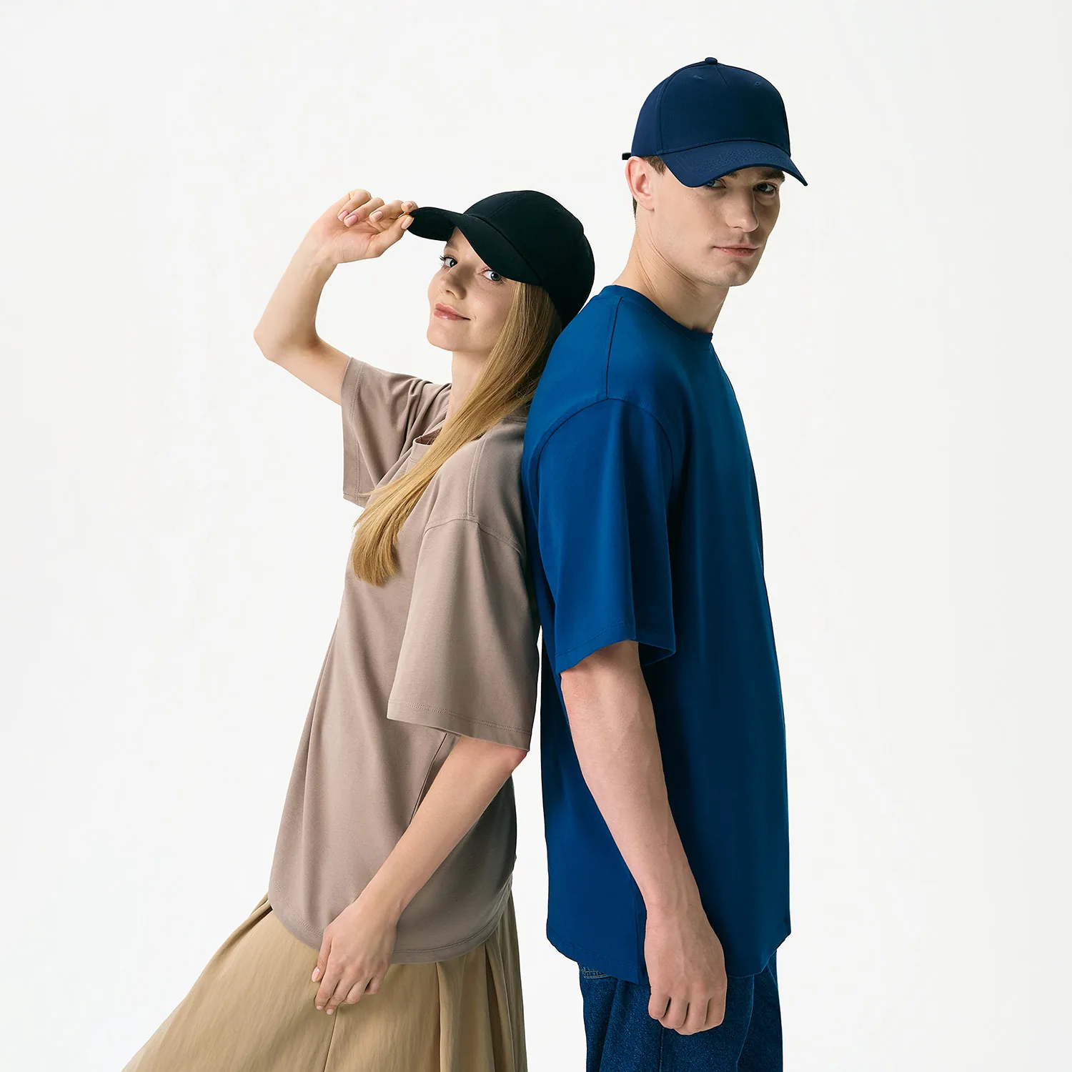 Бейсболка Фит (Fit), 5 клиньев, синий фото 14