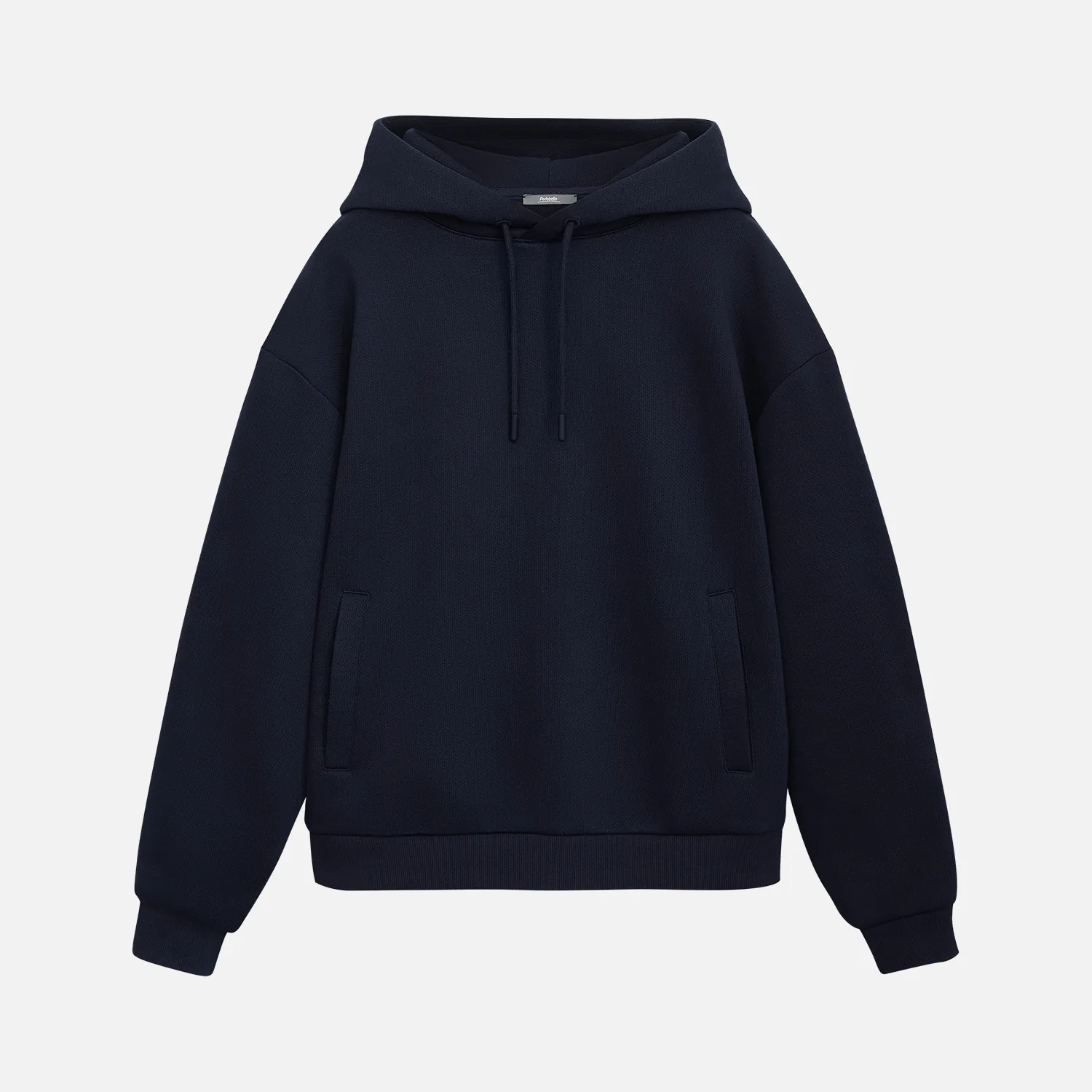 Худи релакс унисекс Баланс (Balance), с начесом, синий, размер 3XL/4XL