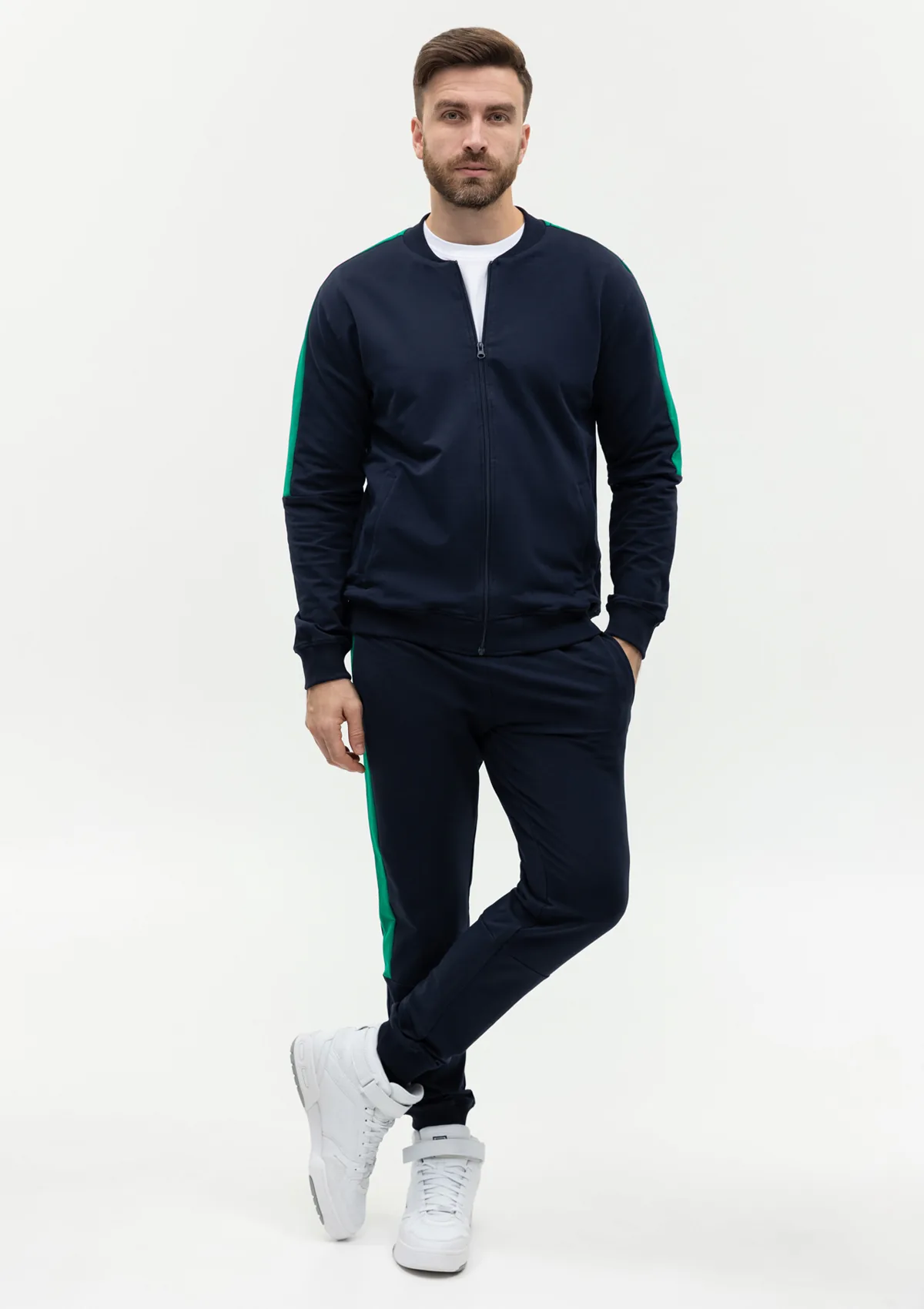 Костюм спортивный мужской STAN футер без начёса, 245, 300 фото 10