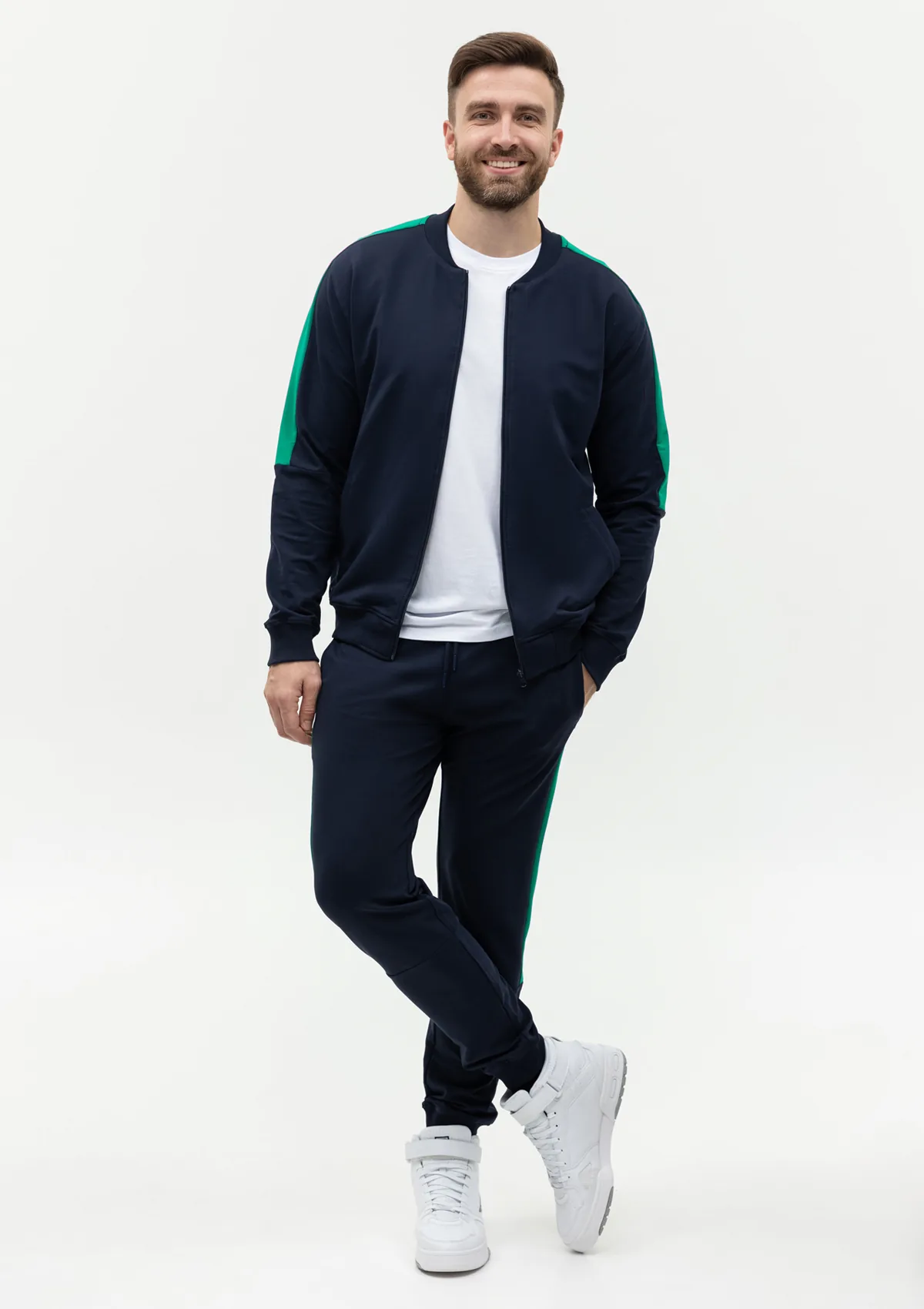 Костюм спортивный мужской STAN футер без начёса, 245, 300 фото 11