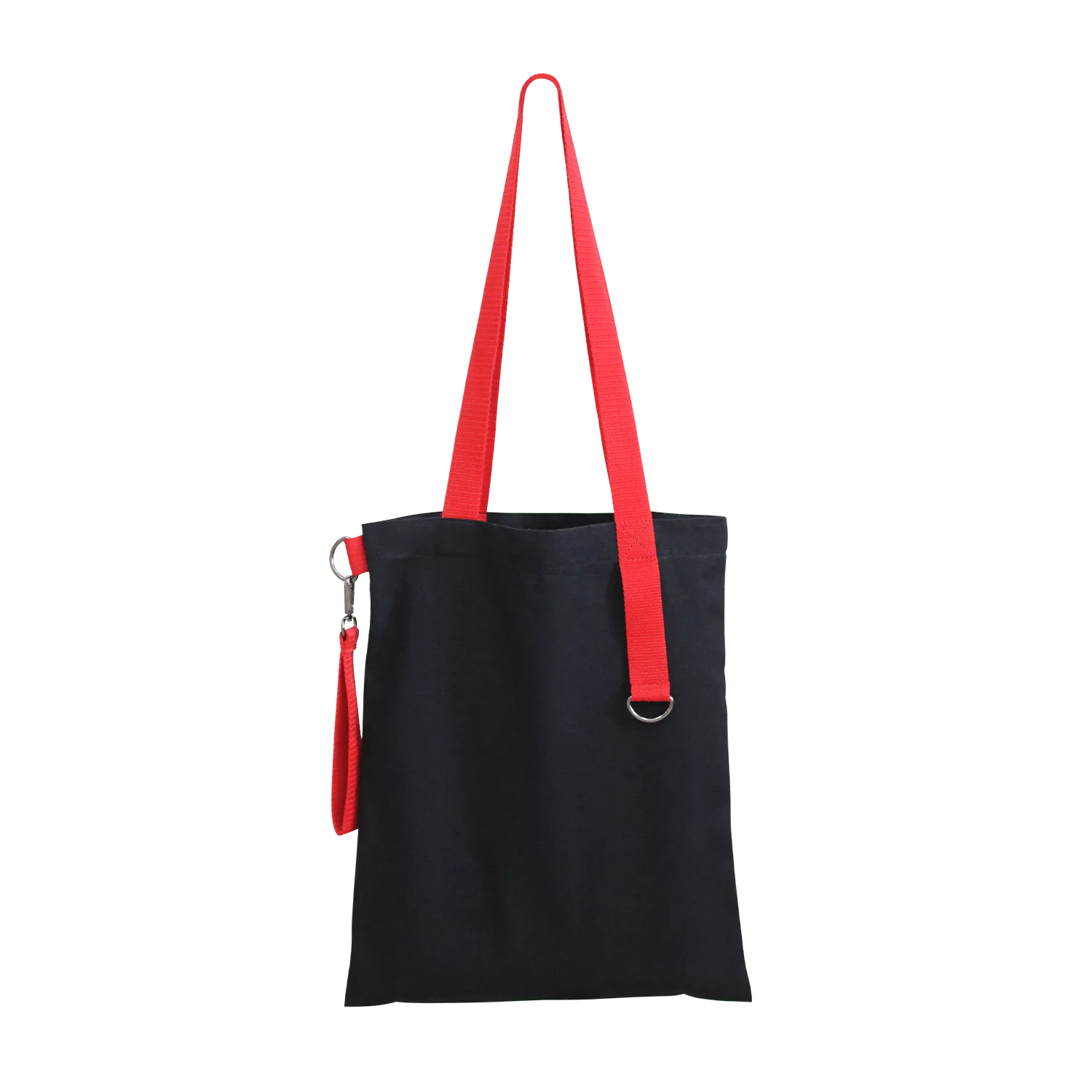 Шоппер Superbag black с ремувкой 4sb (чёрный с красным) фото 3