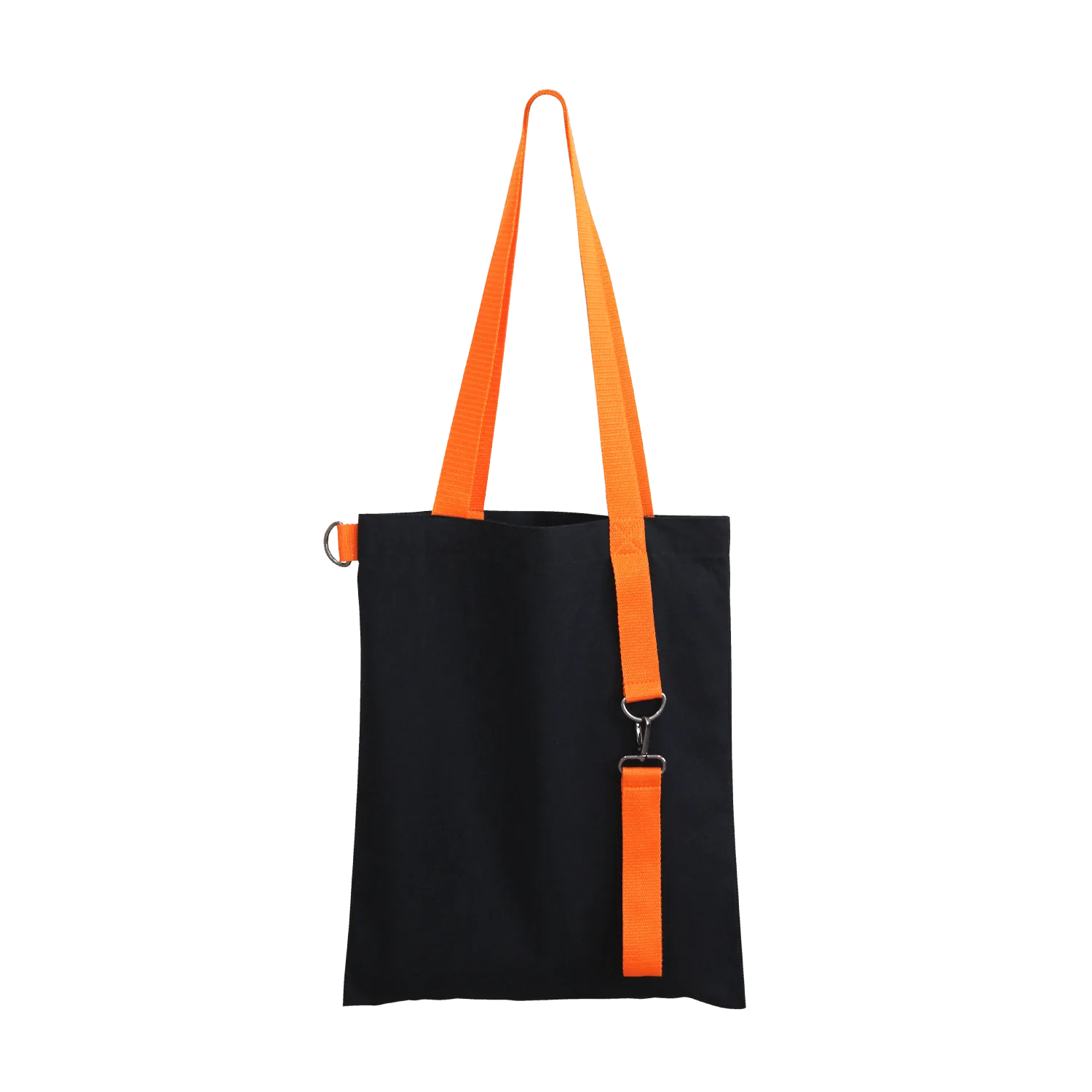 Шоппер Superbag black с ремувкой 4sb (чёрный с оранжевым) фото 2
