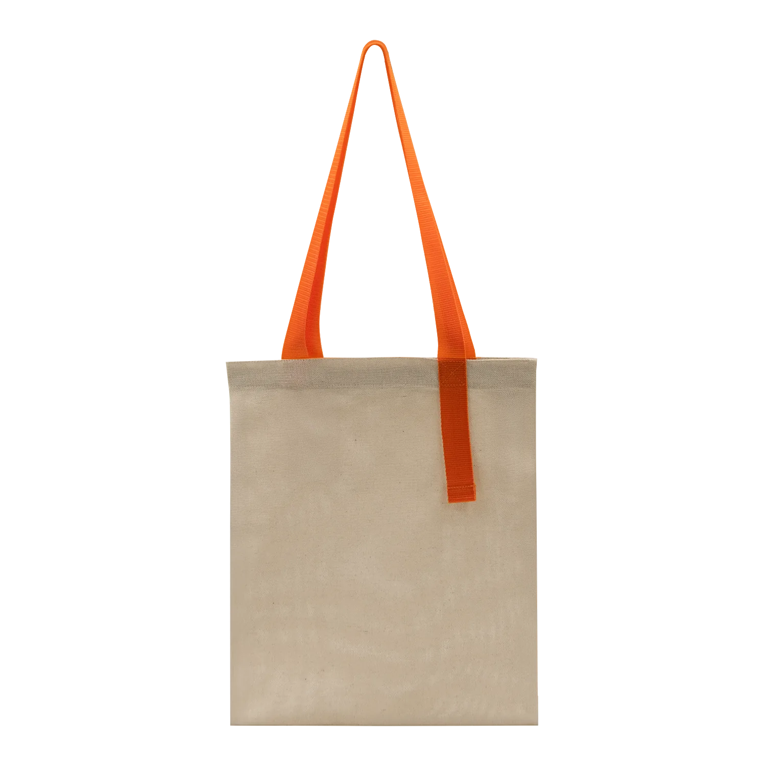 Шоппер Superbag Light, с внутренним креплением (полукольцо) (неокрашенный с оранжевым) фото 2