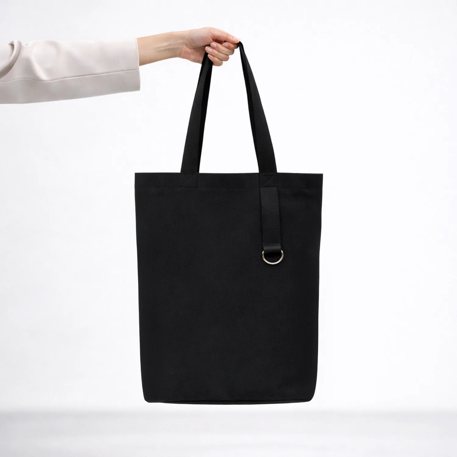 Шоппер/рюкзак Superbag Transformer, с молнией и двумя отделениями (черный) фото 6