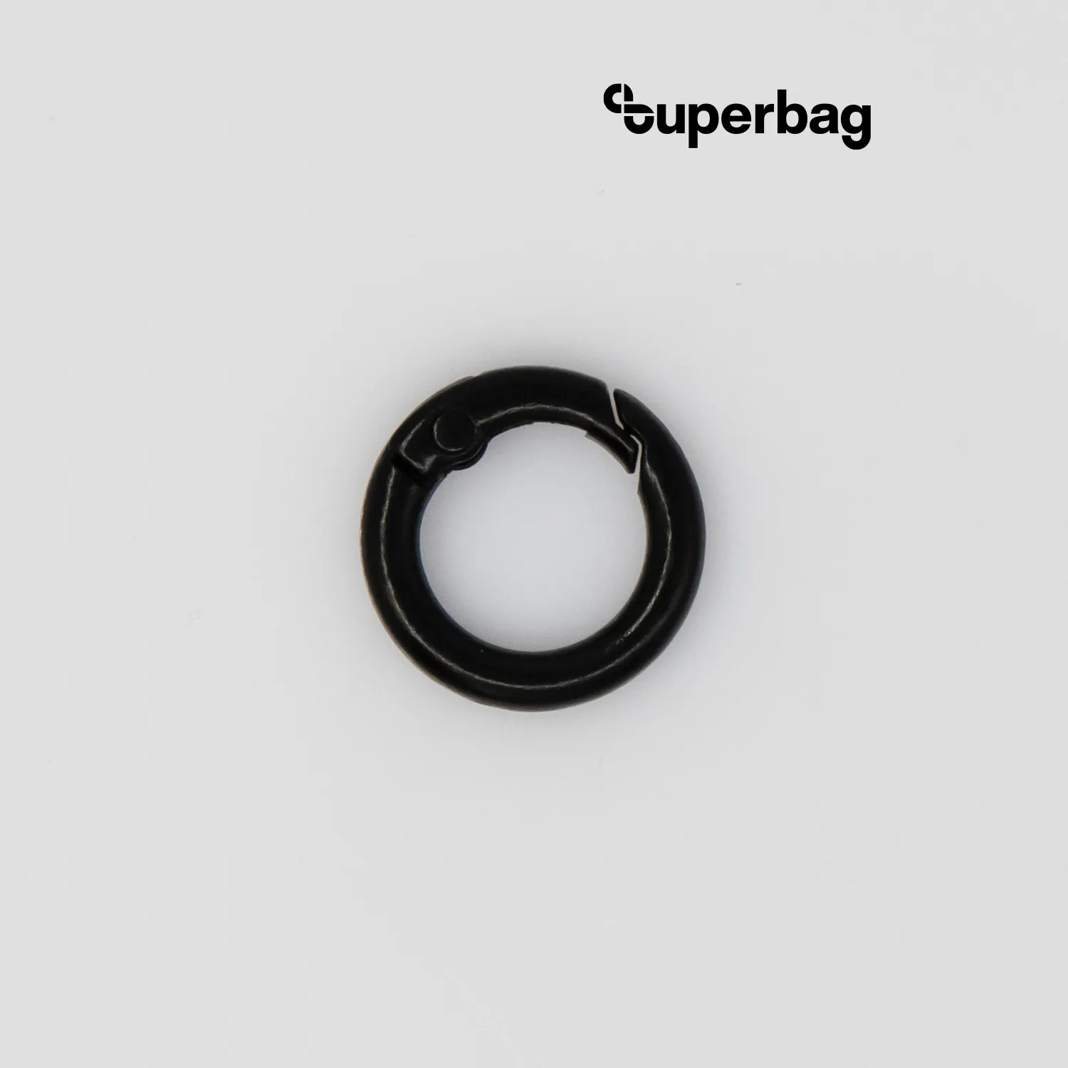 Карабин-кольцо Ring для обвеса, d=2см (черный)