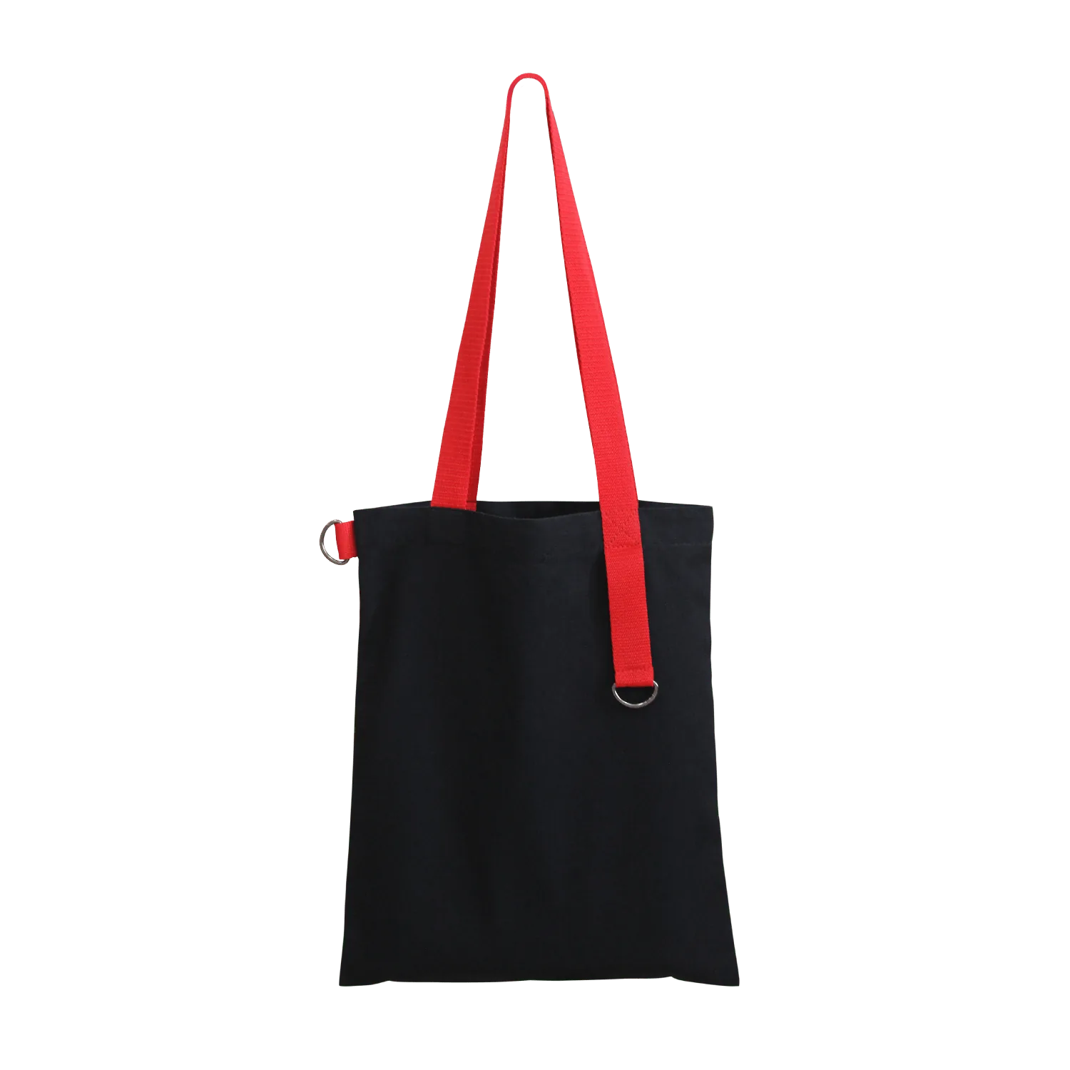 Набор Superbag Red accent: шоппер с обвесом (чёрный с красным) фото 4