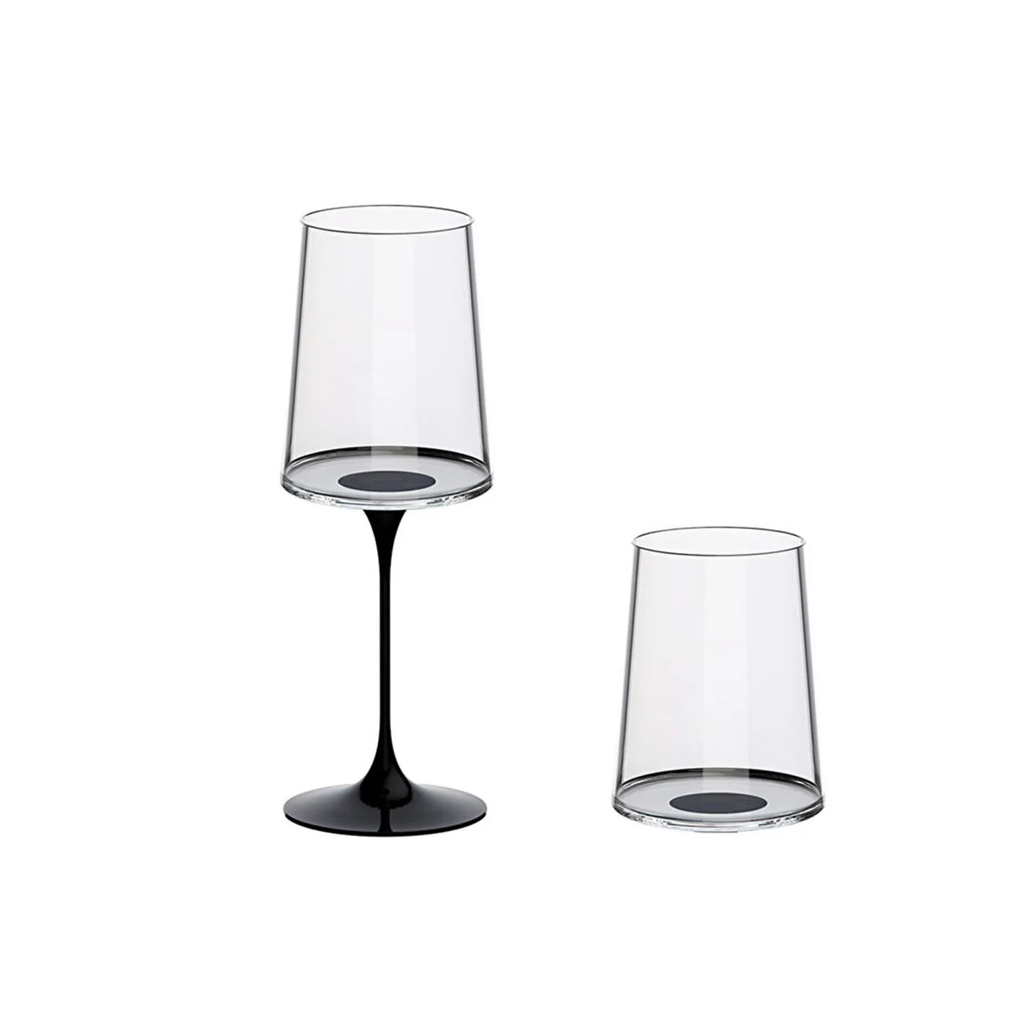 Хрустальный бокал для белого вина на магните Trebonn SplitGlass, 2 шт, 280 мл фото 3
