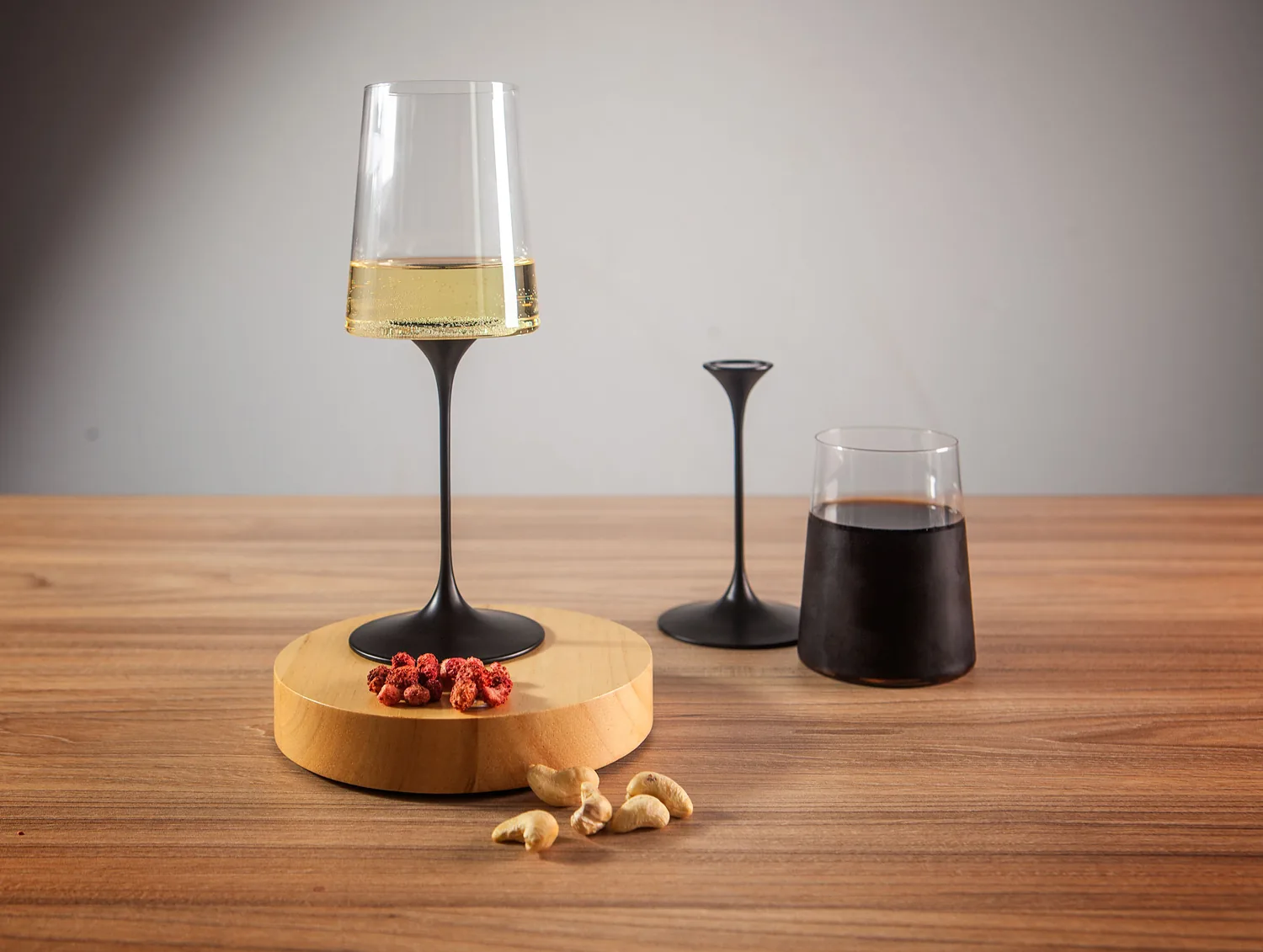 Хрустальный бокал для игристого вина на магните Trebonn SplitGlass, 2 шт, 320 мл фото 10