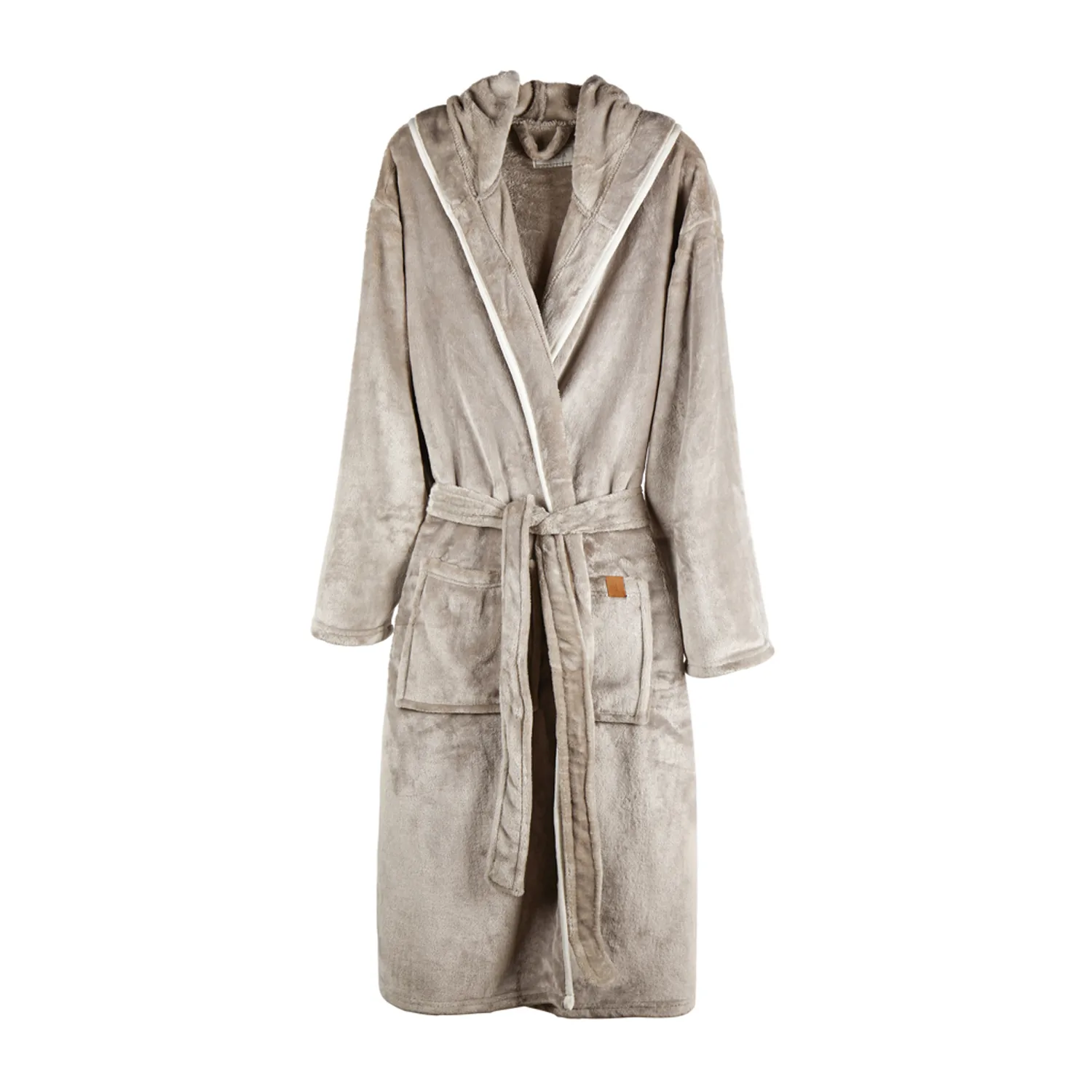 Банный халат VINGA Louis из rPET GRS, L-XL, унисекс, 350 г/м² фото 6