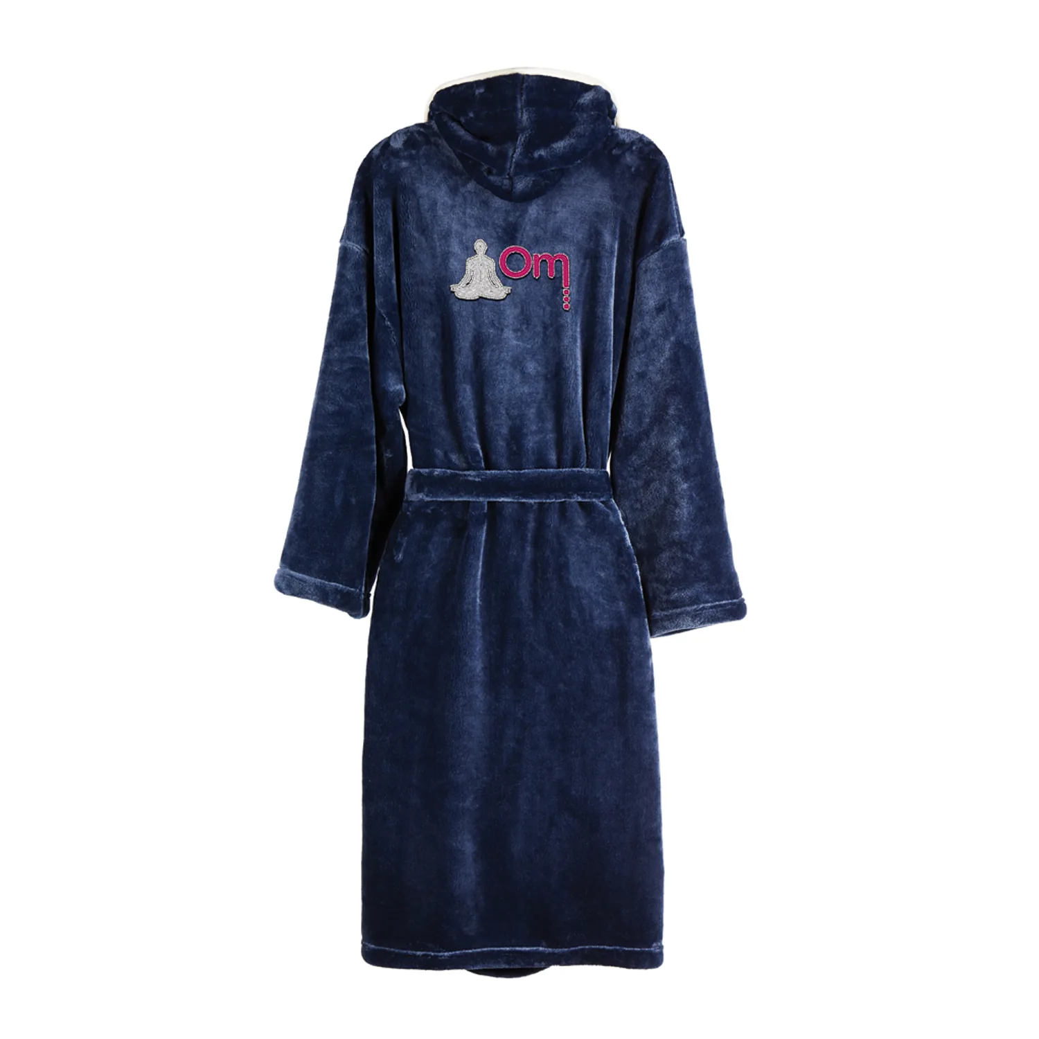 Банный халат VINGA Louis из rPET GRS, S-M, унисекс, 350 г/м² фото 3