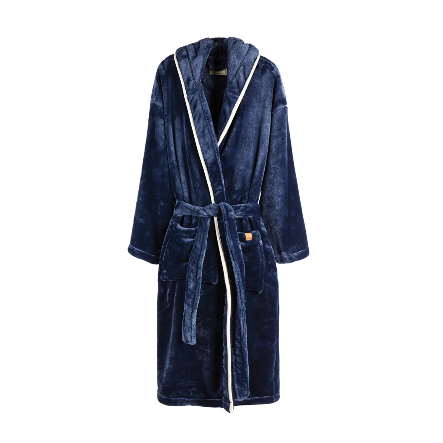 Банный халат VINGA Louis из rPET GRS, S-M, унисекс, 350 г/м² фото 5