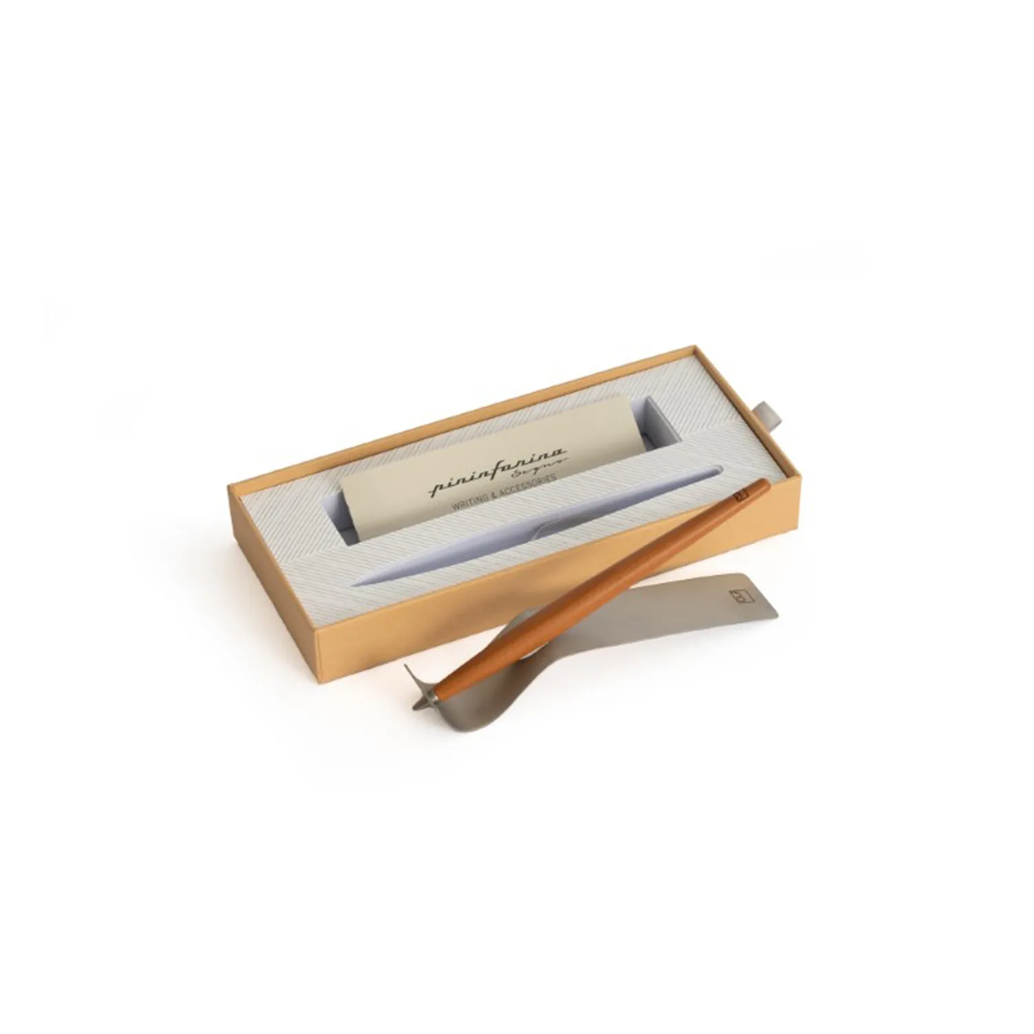 Вечная ручка Pininfarina Piuma A MODERN CLASSIC PEARWOOD фото 3