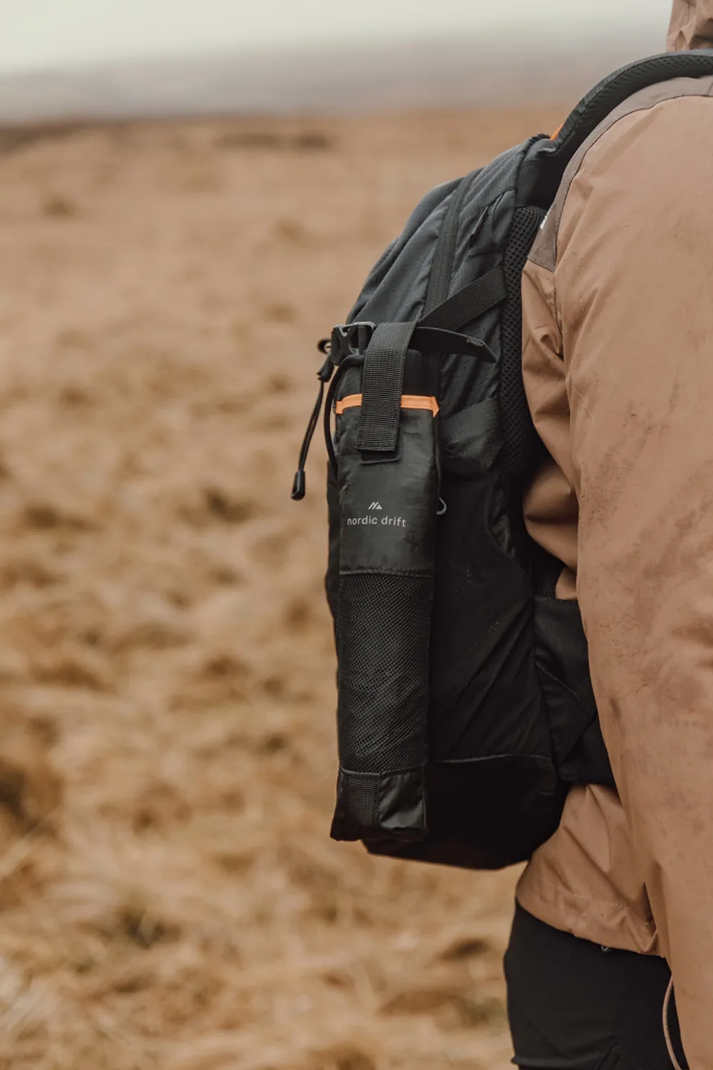 Автоматический складной зонт Nordic Drift Trail AWARE™ RPET, UPF 50+, d116 см фото 10