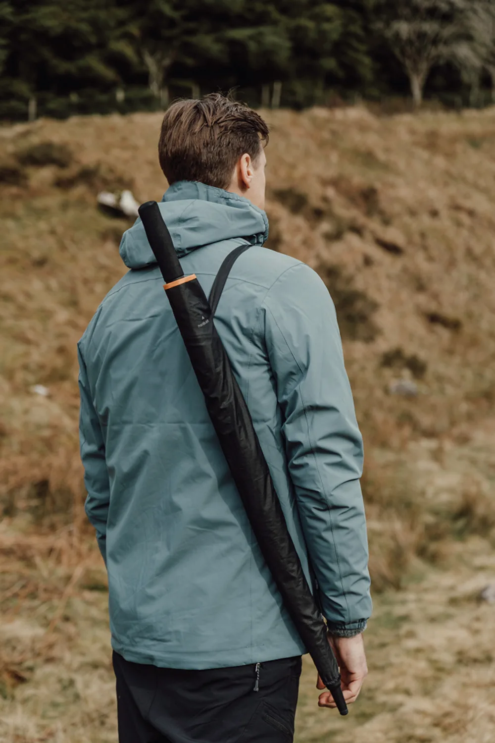 Зонт-трость антишторм Nordic Drift Trail AWARE™ RPET, UPF 50+, d135-140 см фото 11