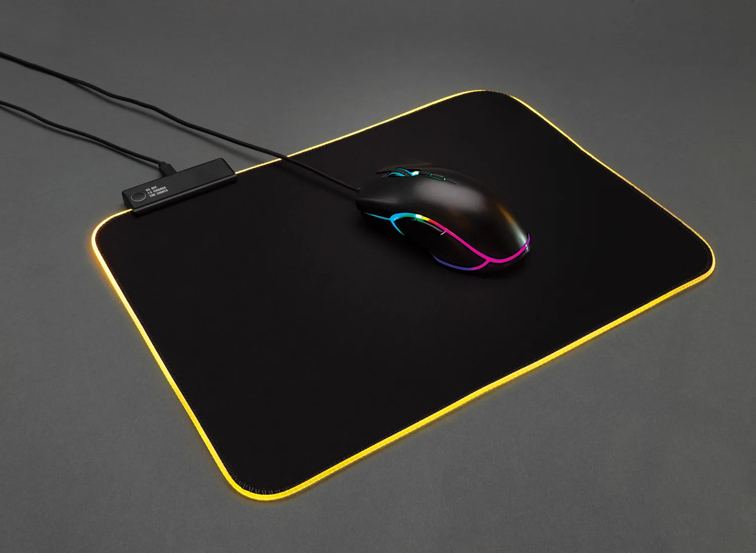 Игровой коврик для мыши с RGB-подсветкой фото 14