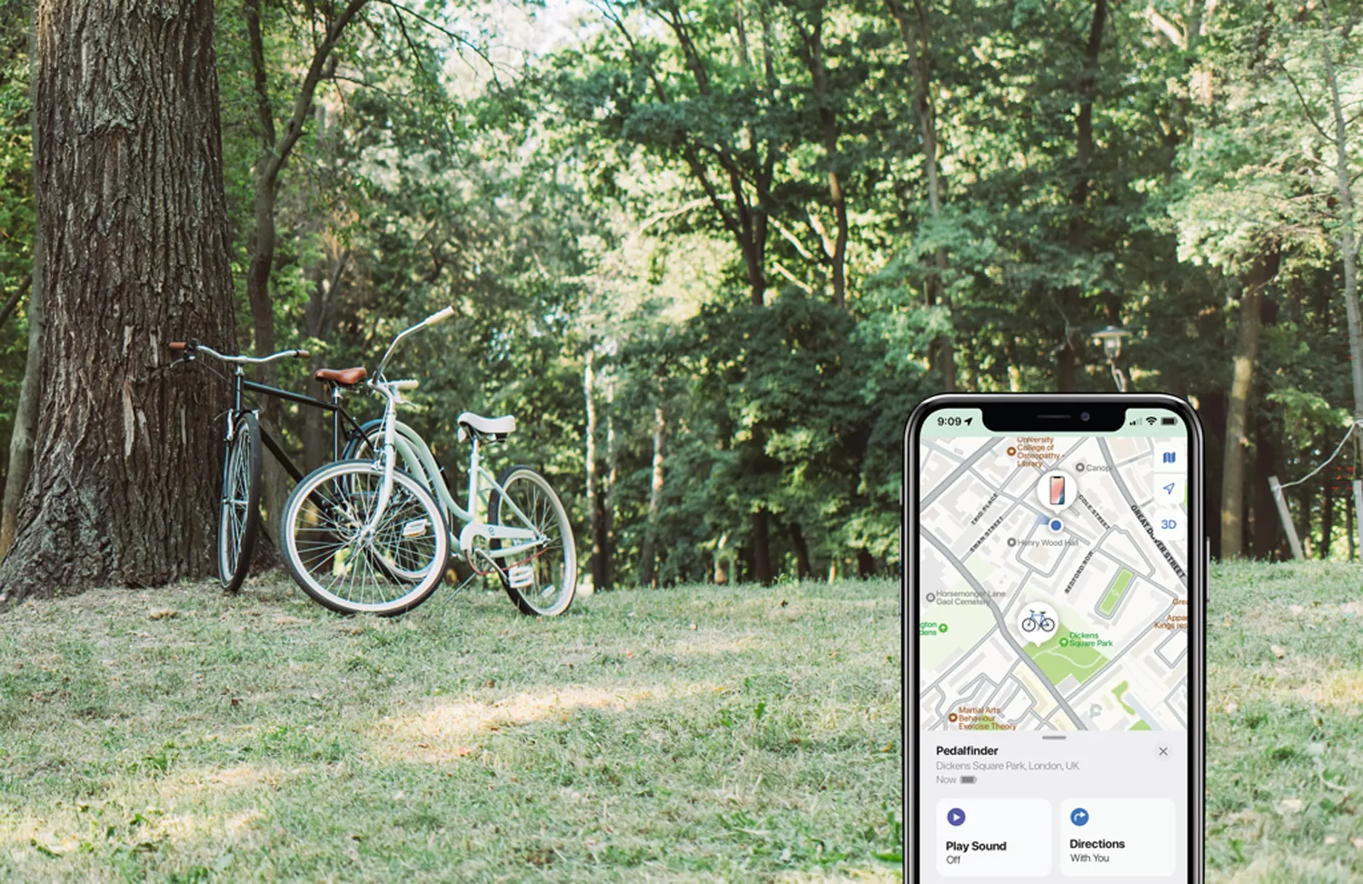 Велосипедный звонок Pedalfinder с технологией Find My фото 12