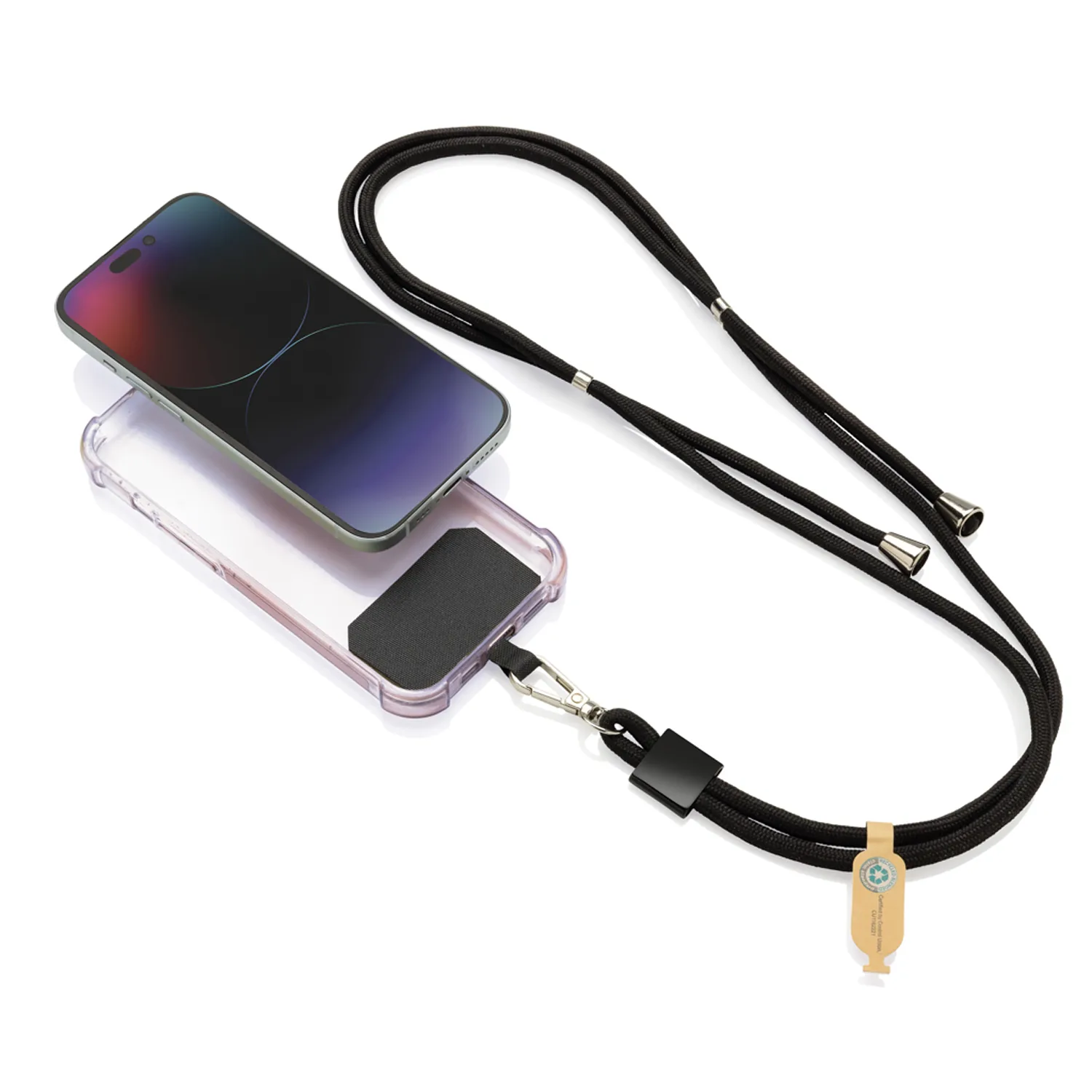 Ремешок-держатель для телефона CarryLoop из rPET RCS фото 2