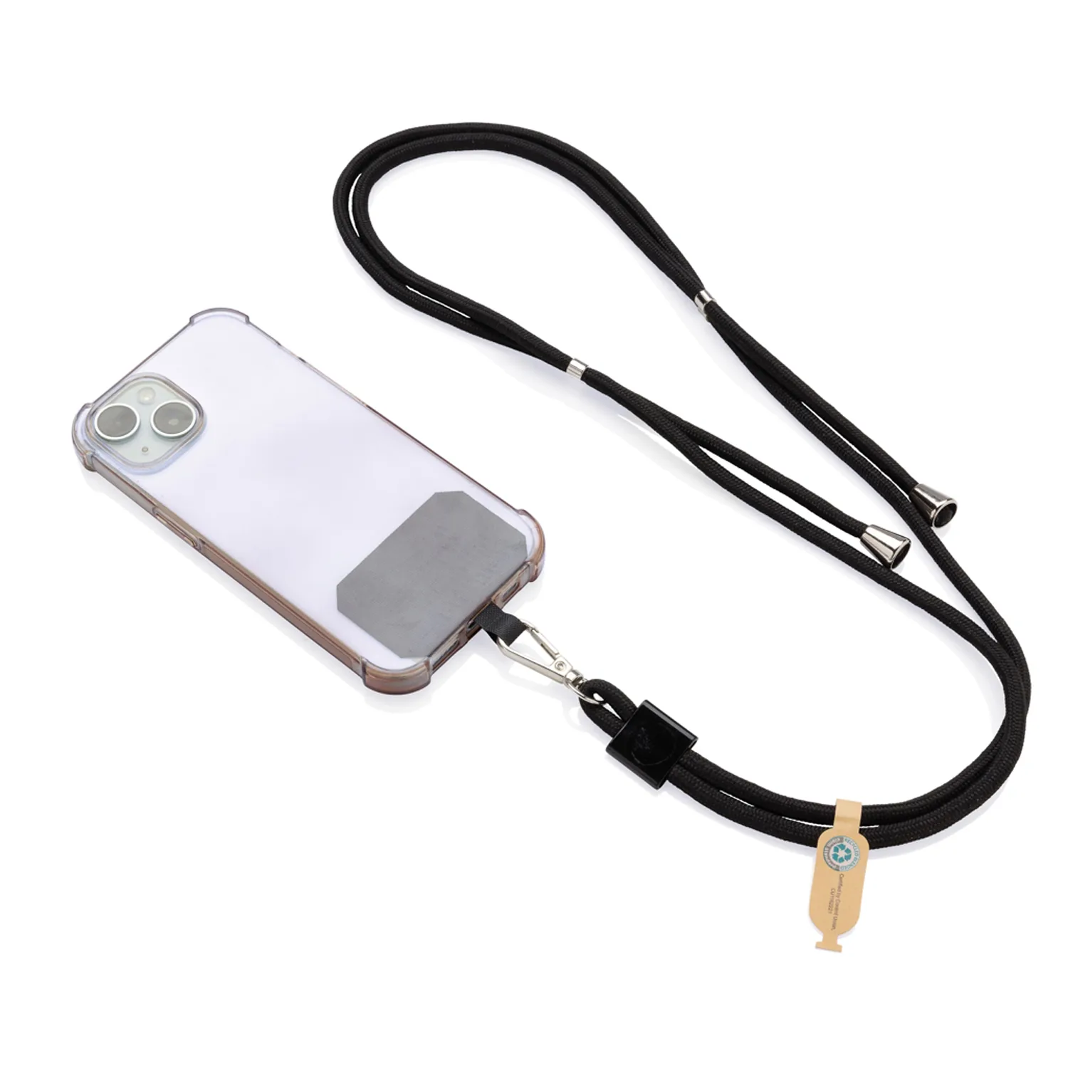 Ремешок-держатель для телефона CarryLoop из rPET RCS фото 3