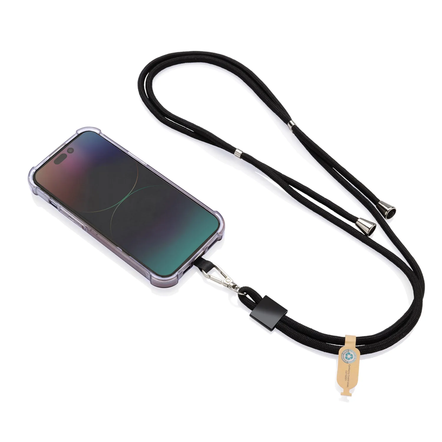 Ремешок-держатель для телефона CarryLoop из rPET RCS фото 4