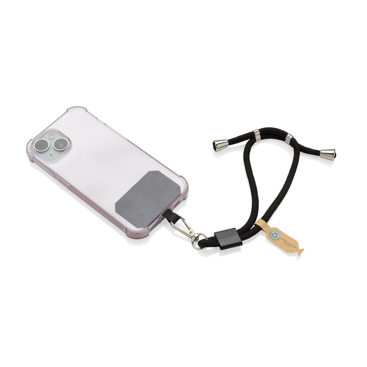 Ремешок-держатель для телефона CarryLoop на запястье из rPET RCS фото 4