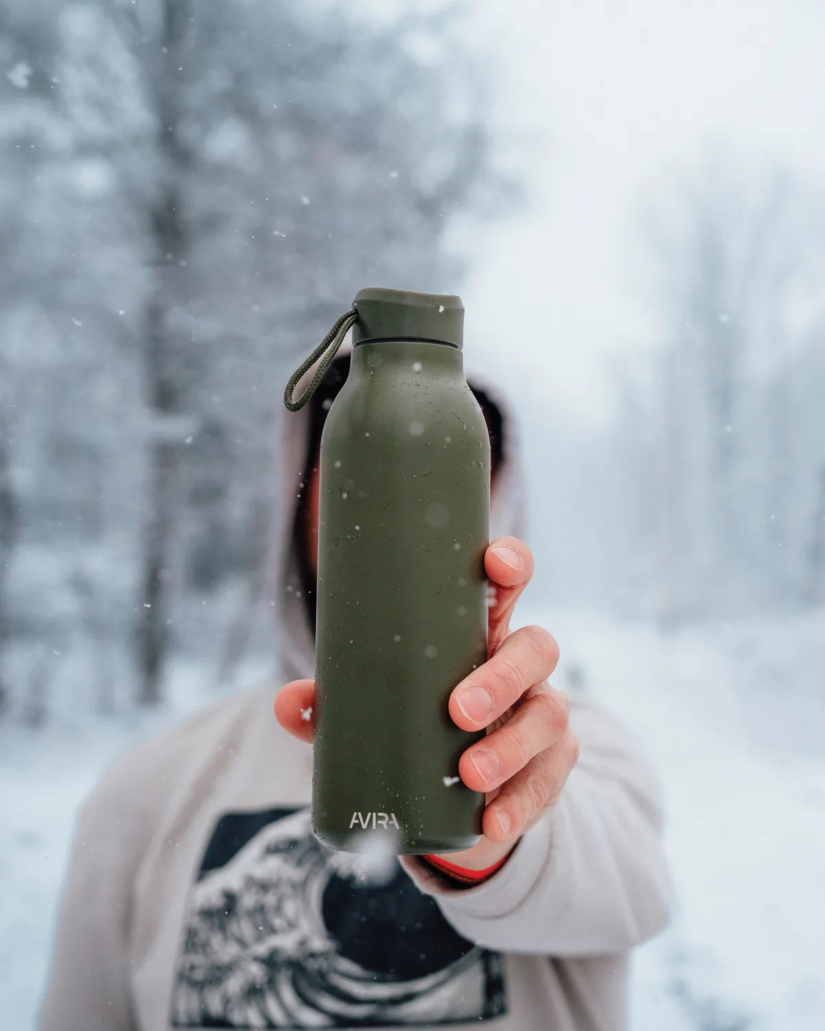 Термобутылка Avira Avior из переработанной нержавеющей стали RCS, 500 мл фото 14