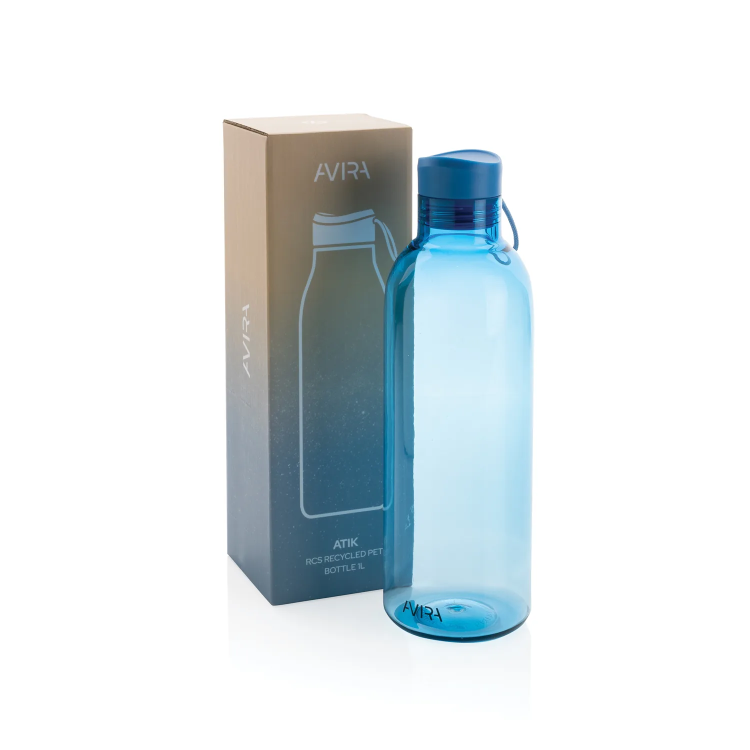Бутылка для воды Avira Atik из rPET RCS, 1 л фото 2
