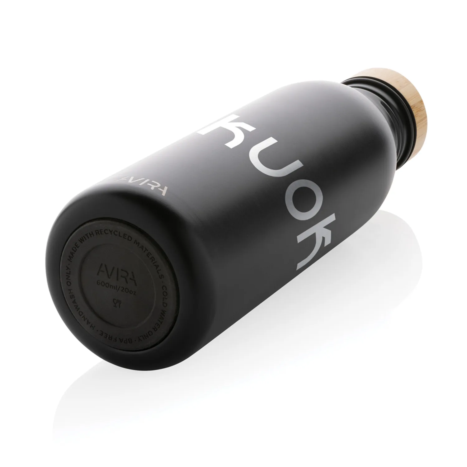 Бутылка для воды Avira Alcor из переработанной стали RCS, 600 мл фото 9