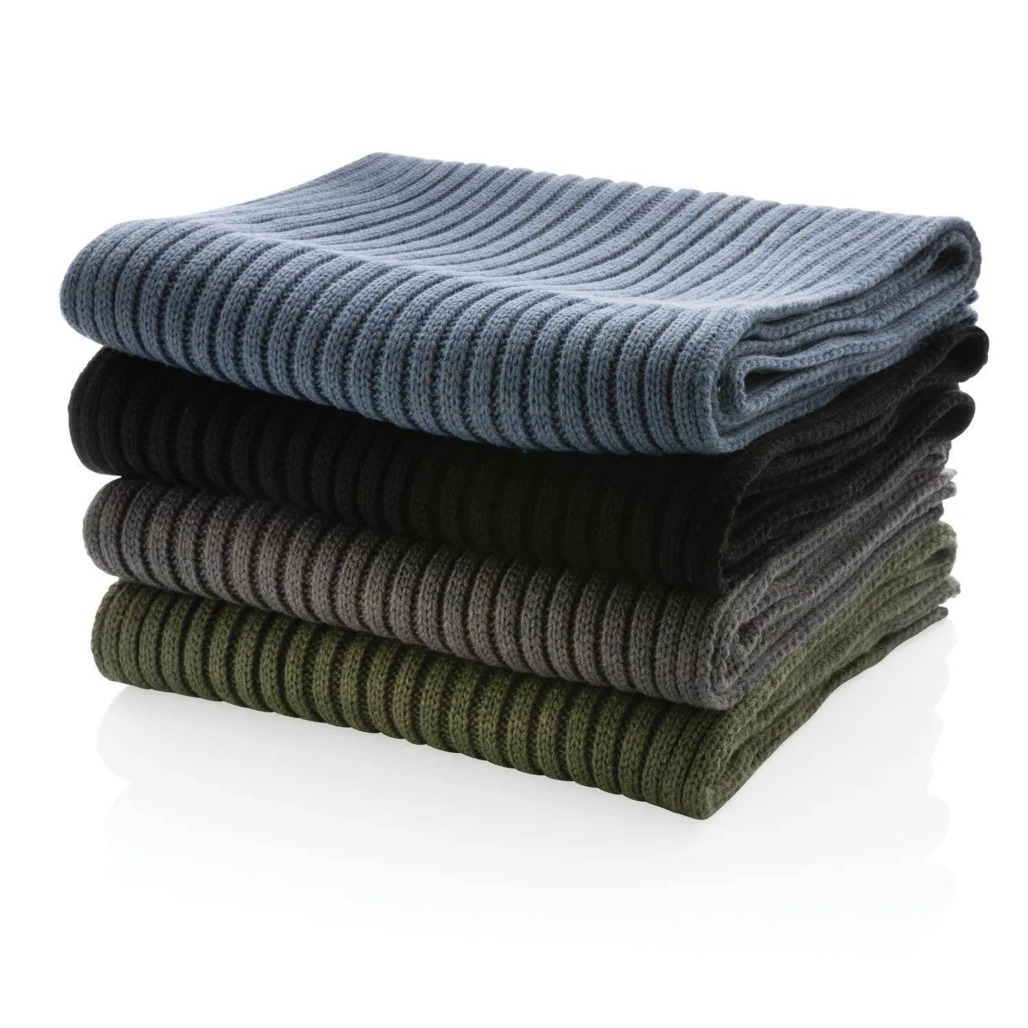 Вязаный шарф Impact из Polylana® AWARE™, 180x25 см фото 4